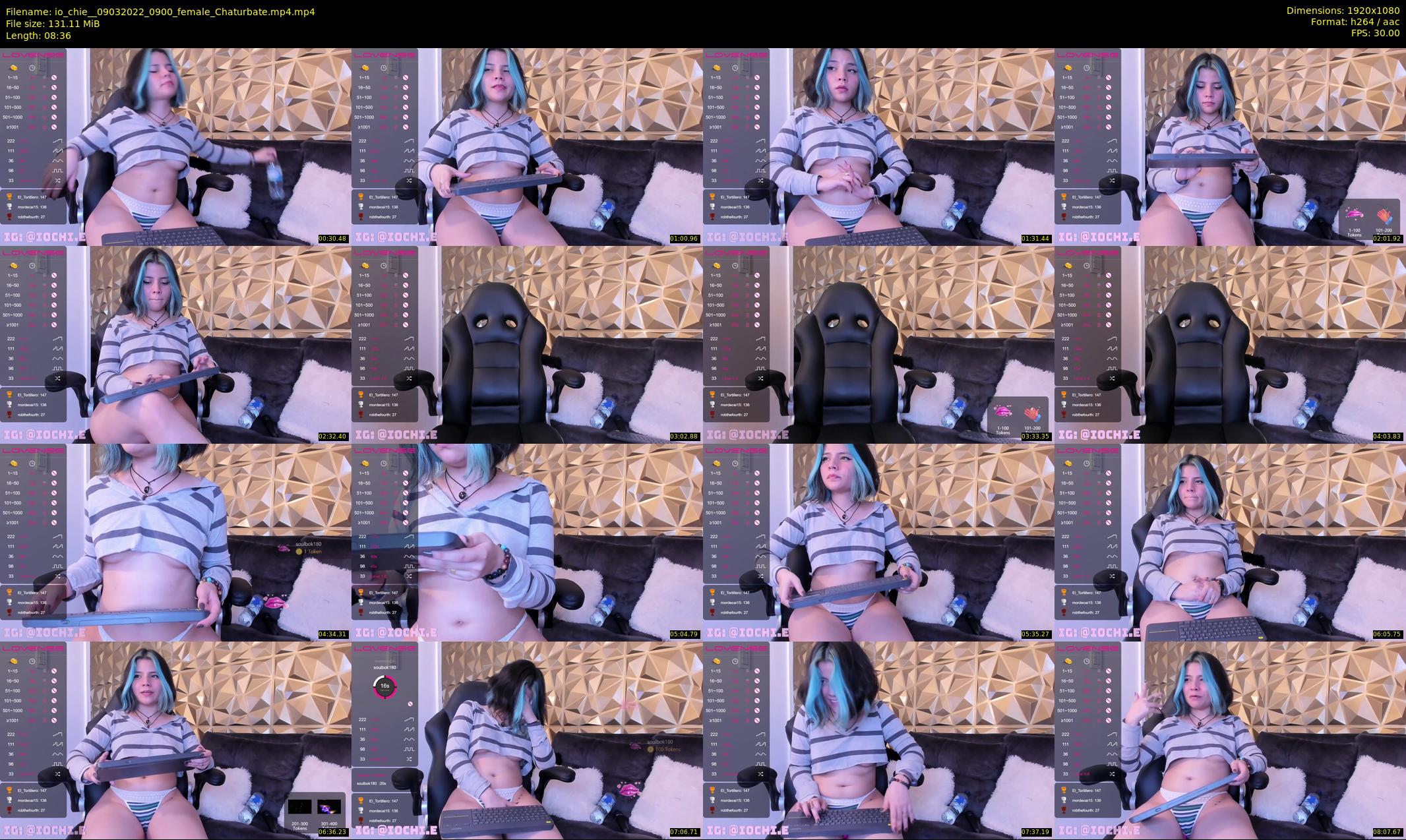 io_chie_ — 9 minute Chaturbate female cam show recording, 1080p, Mar 9, 2022
