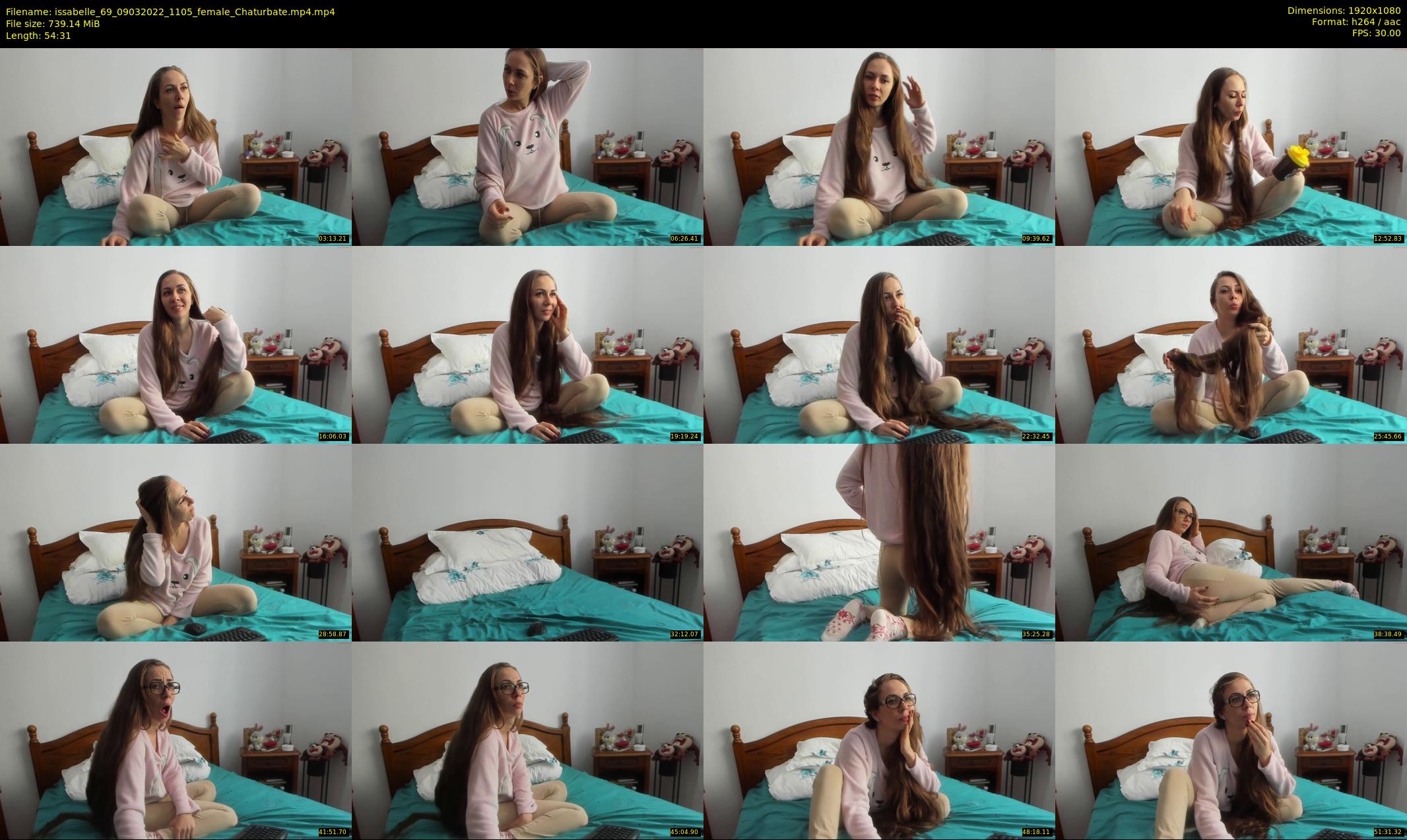 issabelle_69 — 55 minute Chaturbate couple cam show recording, 1080p, Mar 9, 2022