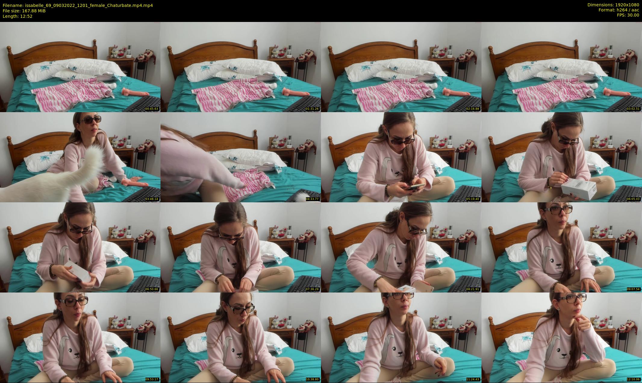 issabelle_69 — 13 minute Chaturbate couple cam show recording, 1080p, Mar 9, 2022