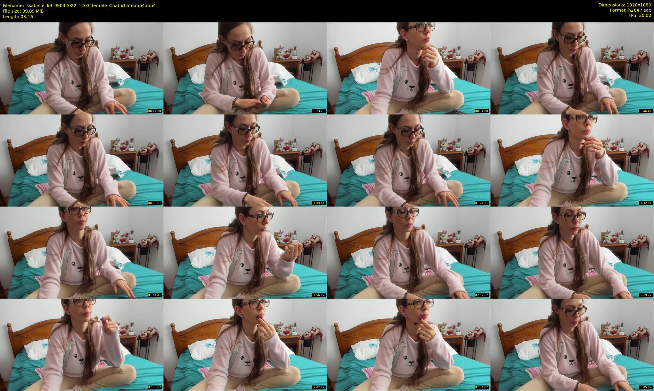 issabelle_69 — 4 minute Chaturbate couple cam show recording, 1080p, Mar 9, 2022