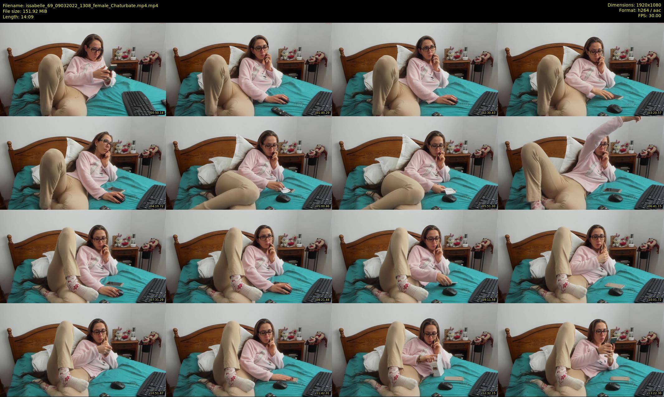 issabelle_69 — 15 minute Chaturbate couple cam show recording, 1080p, Mar 9, 2022