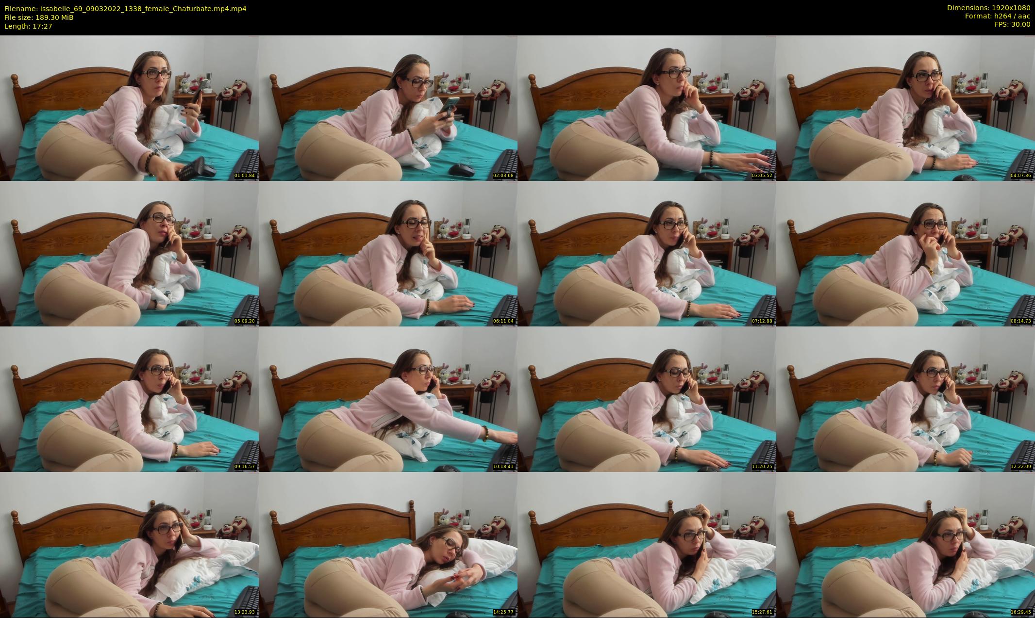 issabelle_69 — 18 minute Chaturbate couple cam show recording, 1080p, Mar 9, 2022