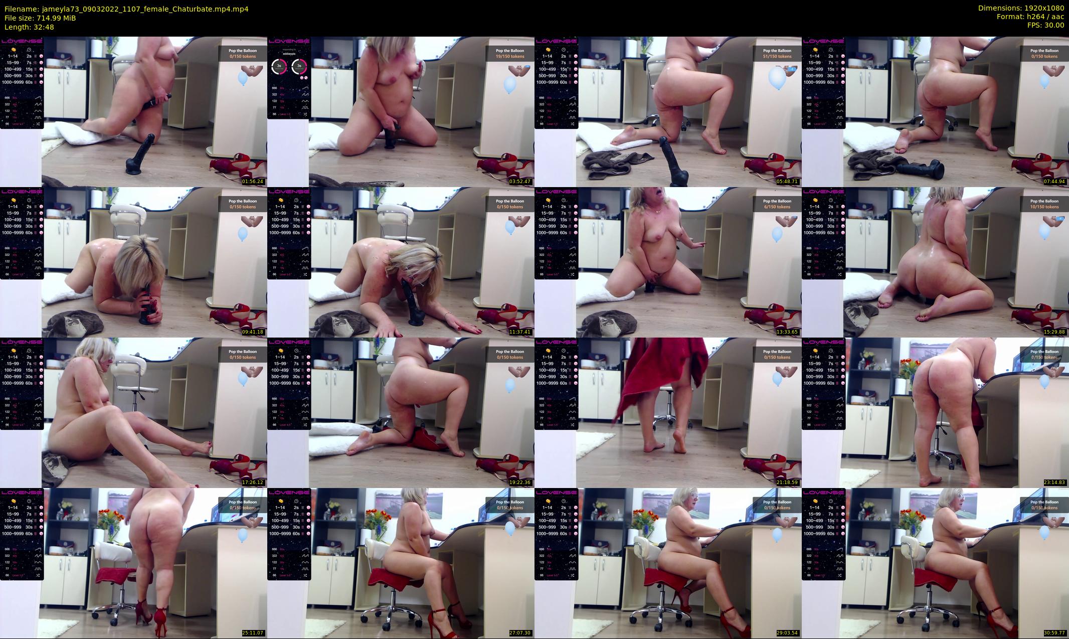 jameyla73 — 33 minute Chaturbate female cam show recording, 1080p, Mar 9, 2022
