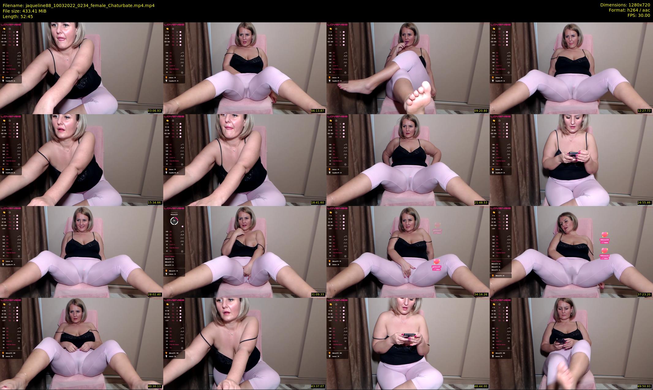 jaqueline88 — 53 minute Chaturbate female cam show recording, 720p, Mar 10, 2022