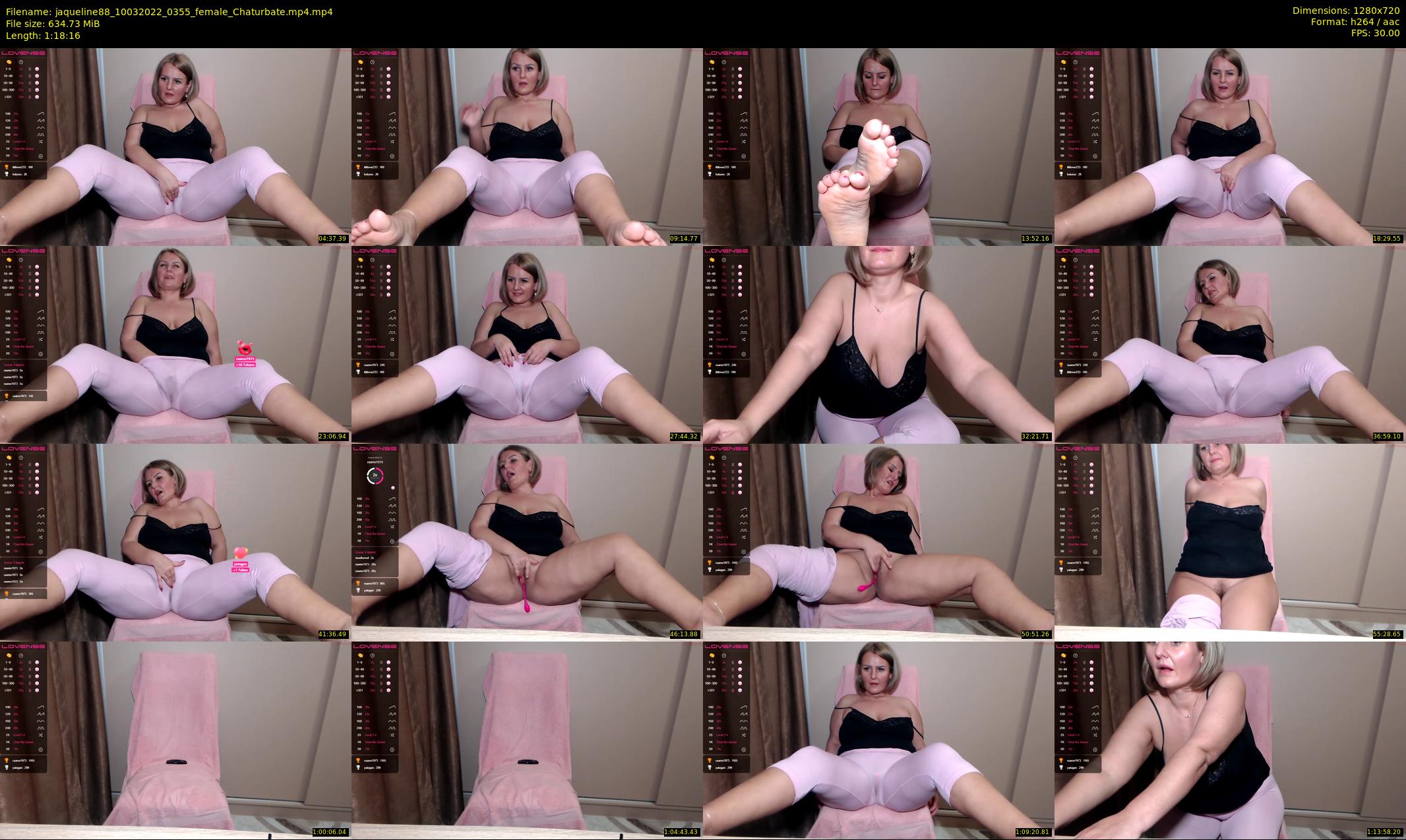 jaqueline88 — 79 minute Chaturbate female cam show recording, 720p, Mar 10, 2022