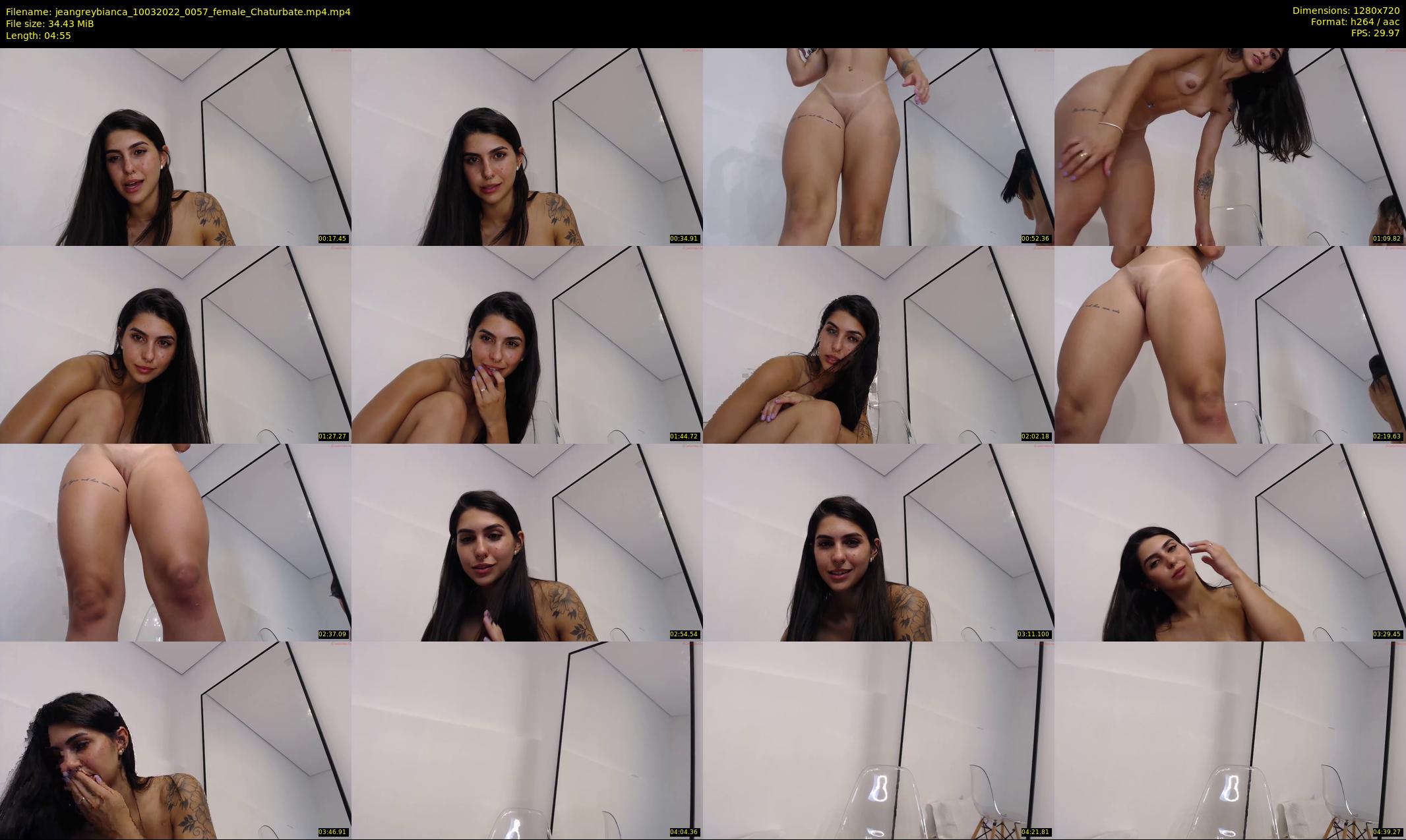 jeangreybianca — 5 minute Chaturbate female cam show recording, 720p, Mar 10, 2022