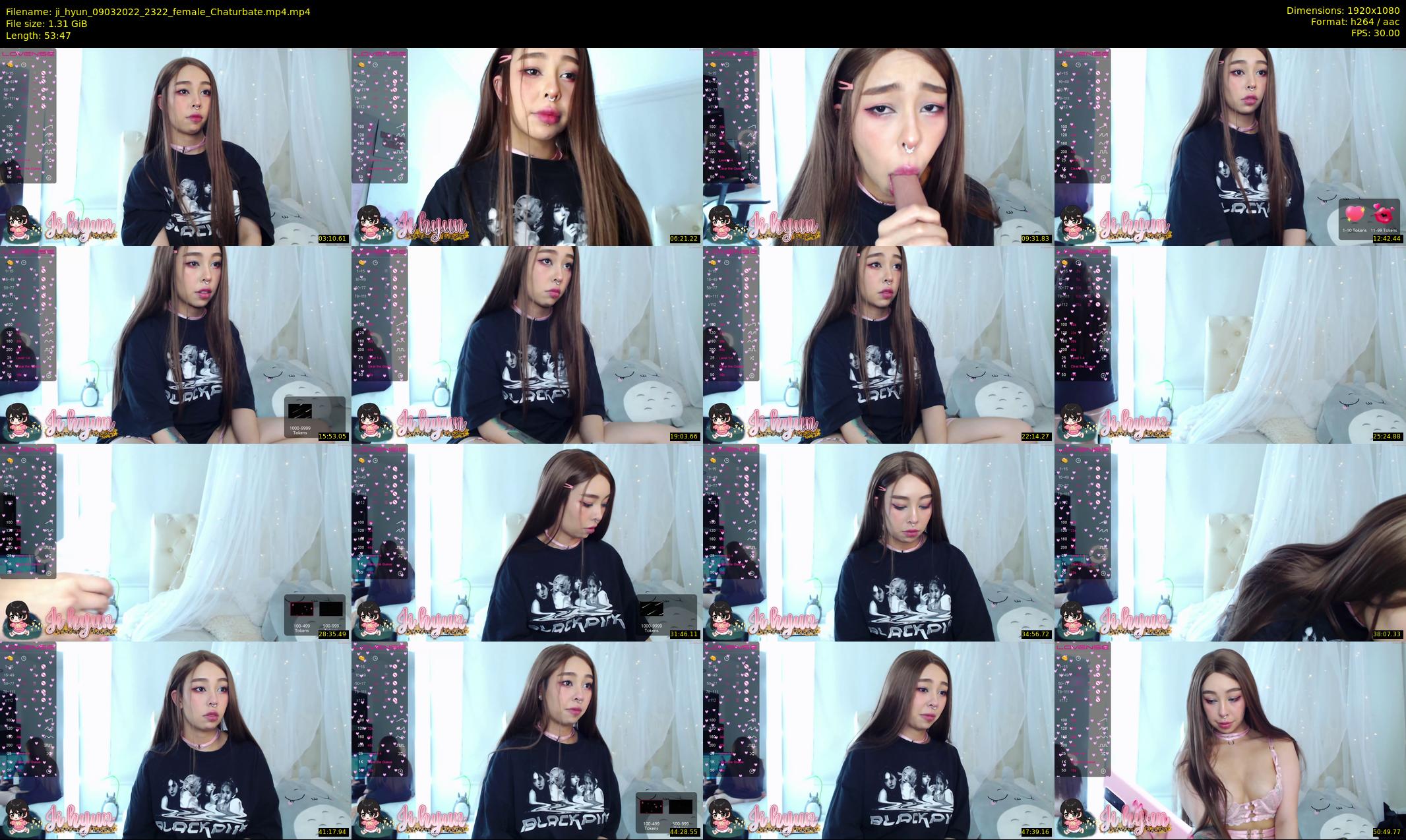 ji_hyun — 54 minute Chaturbate female cam show recording, 1080p, Mar 9, 2022