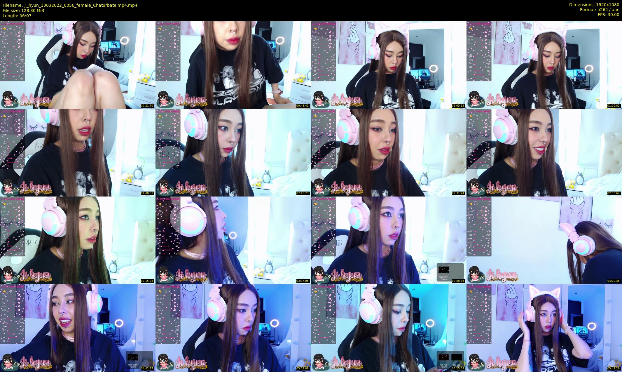 ji_hyun — 7 minute Chaturbate female cam show recording, 1080p, Mar 10, 2022