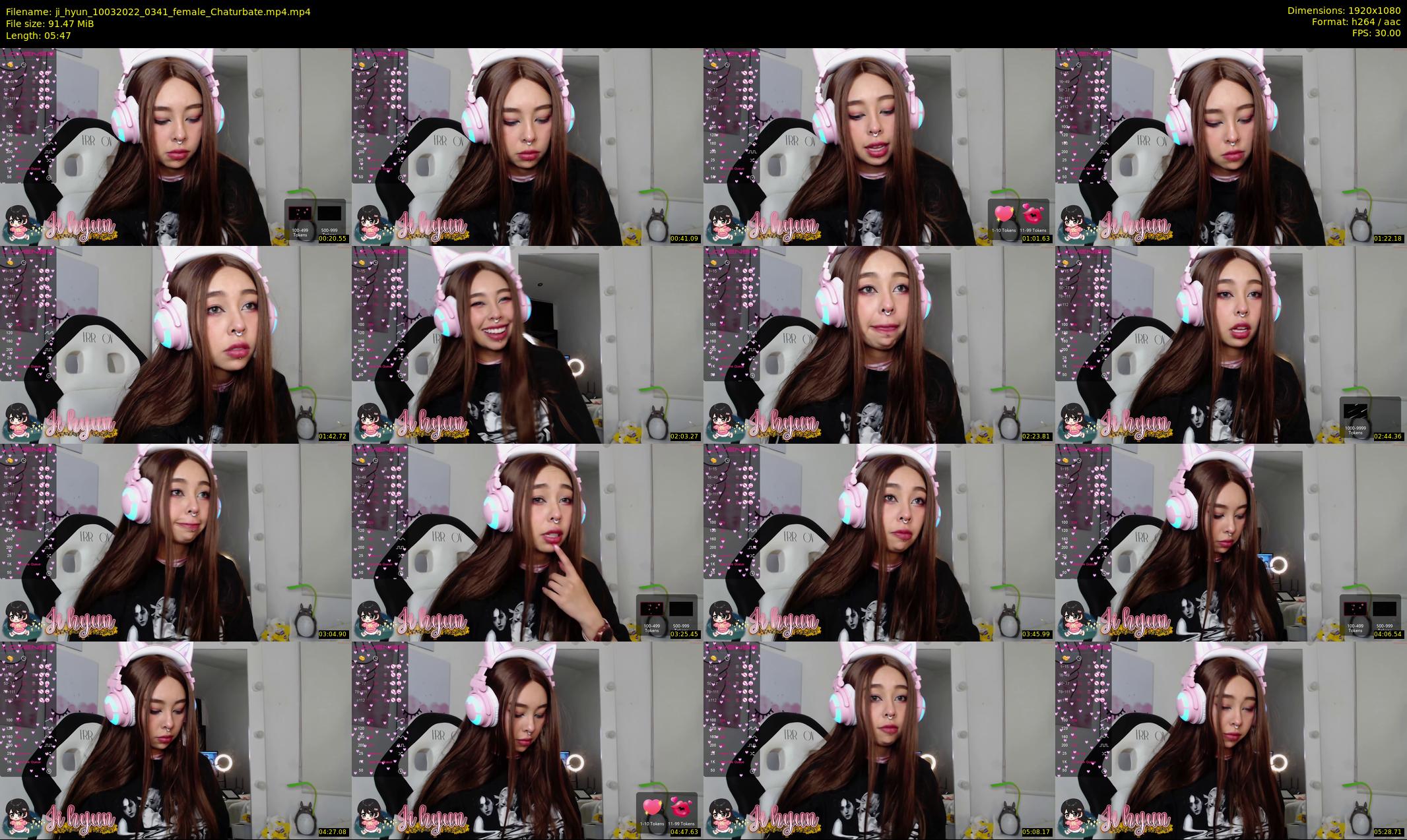 ji_hyun — 6 minute Chaturbate female cam show recording, 1080p, Mar 10, 2022