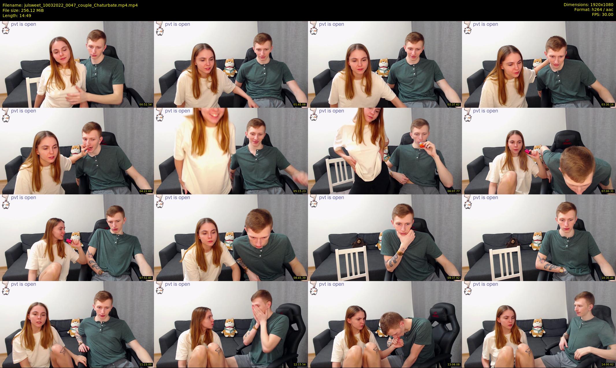julsweet — 15 minute Chaturbate male cam show recording, 1080p, Mar 10, 2022