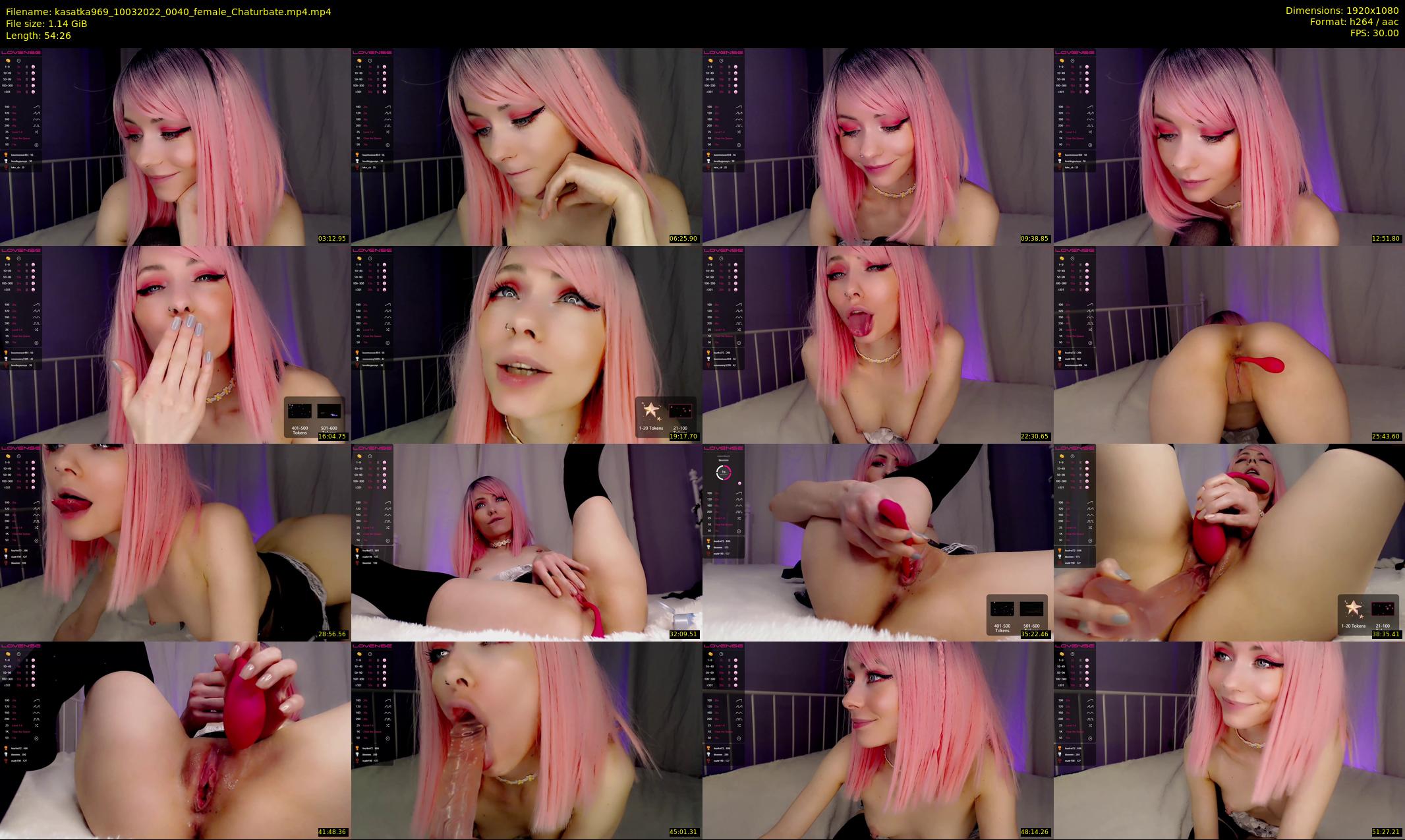 kasatka969 — 55 minute Chaturbate female cam show recording, 1080p, Mar 10, 2022