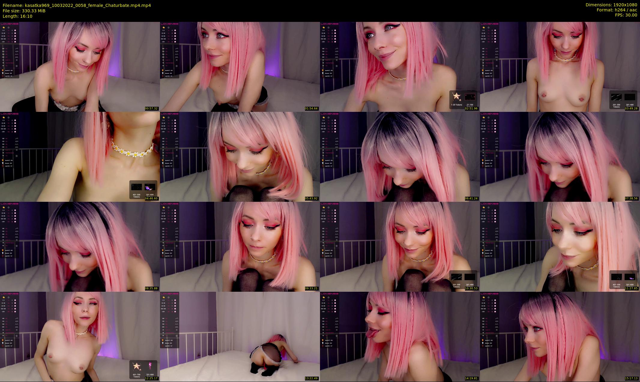 kasatka969 — 17 minute Chaturbate female cam show recording, 1080p, Mar 10, 2022