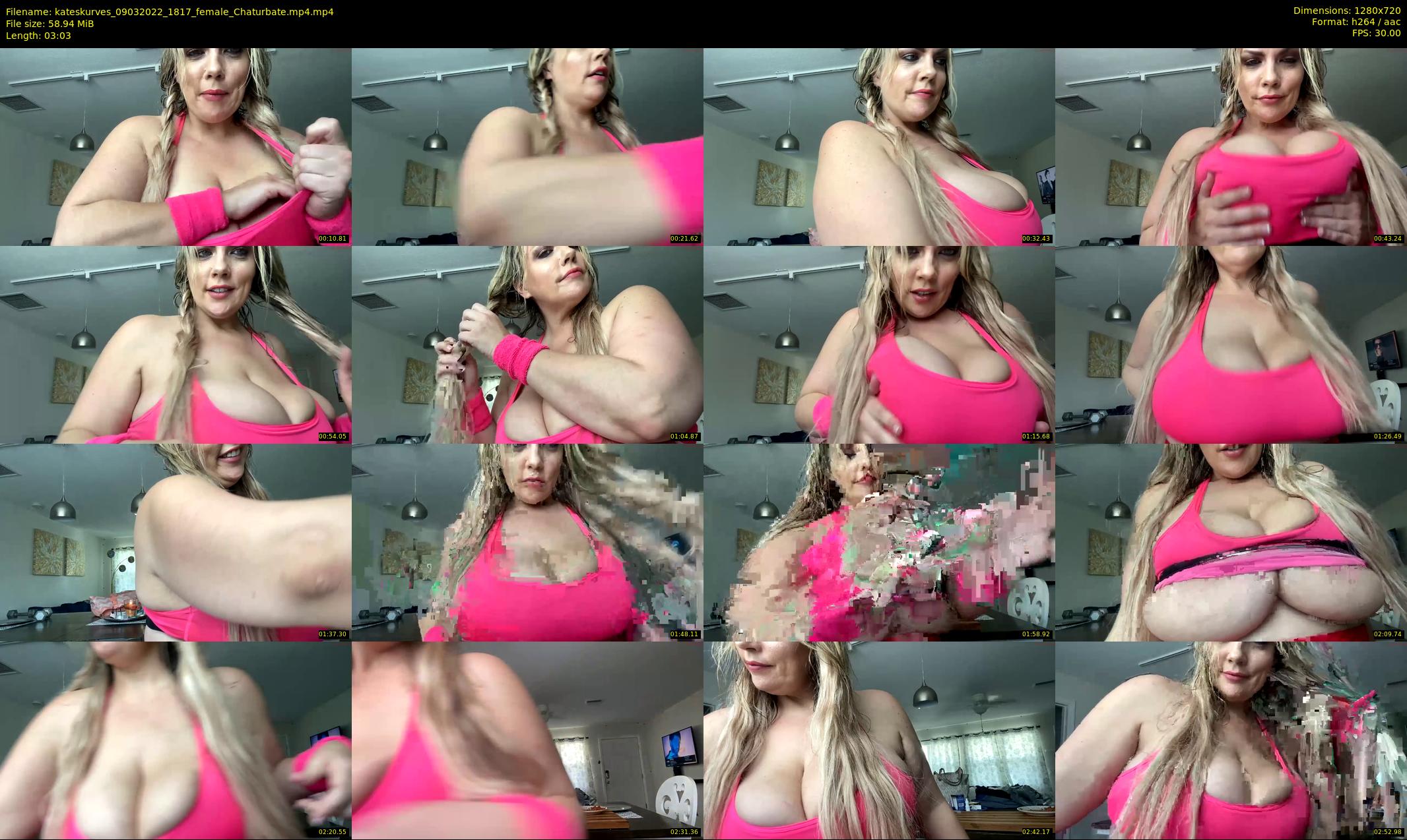 kateskurves — 4 minute Chaturbate female cam show recording, 720p, Mar 9, 2022