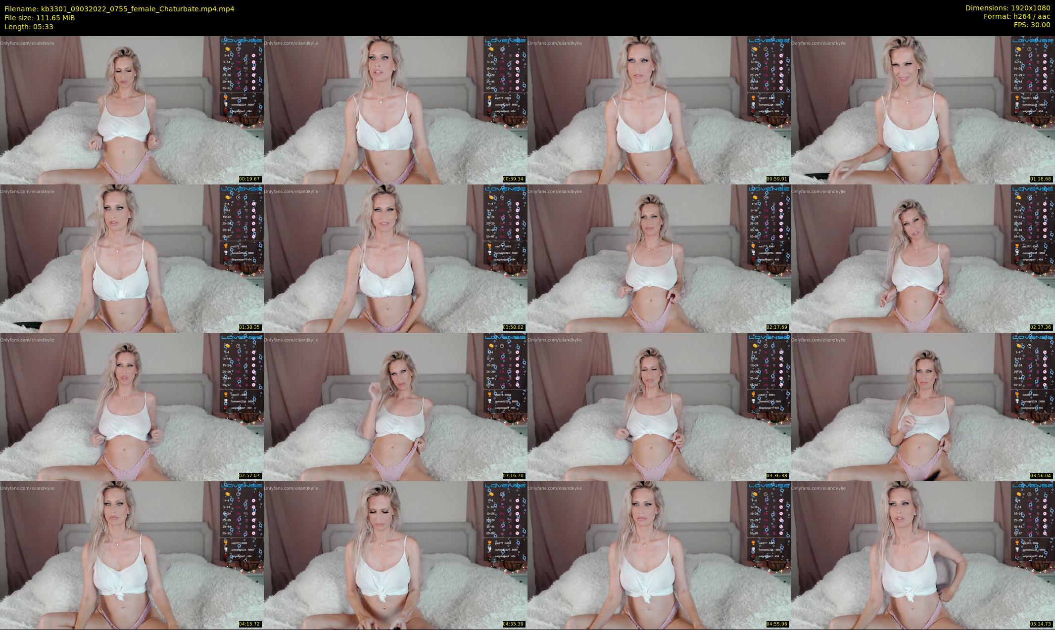 kb3301 — 6 minute Chaturbate couple cam show recording, 1080p, Mar 9, 2022