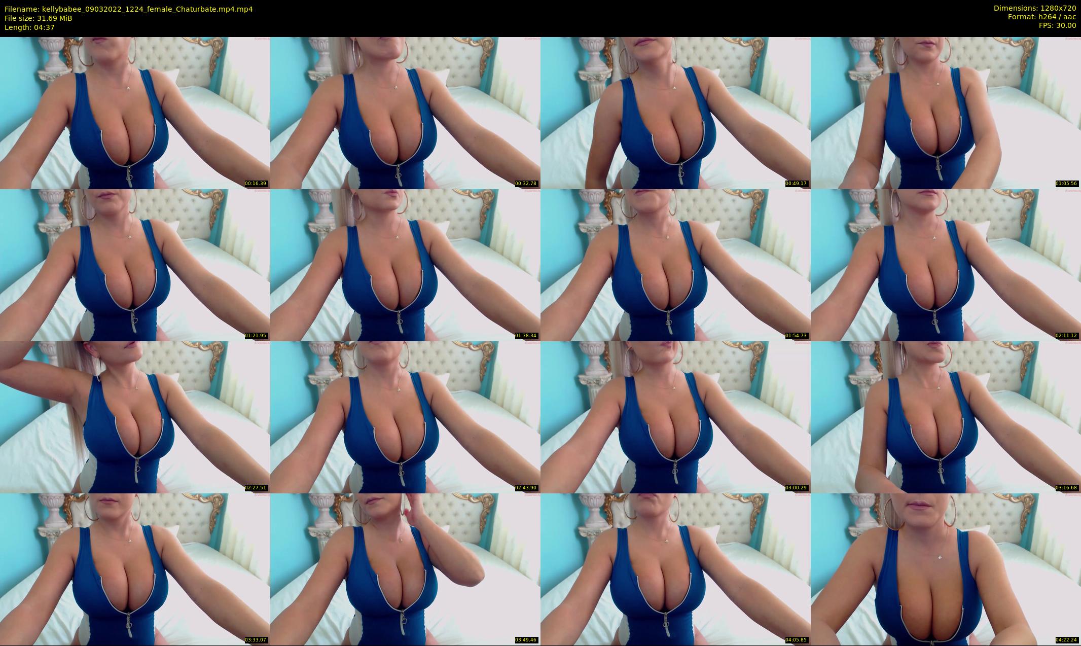 kellybabee — 5 minute Chaturbate female cam show recording, 720p, Mar 9, 2022