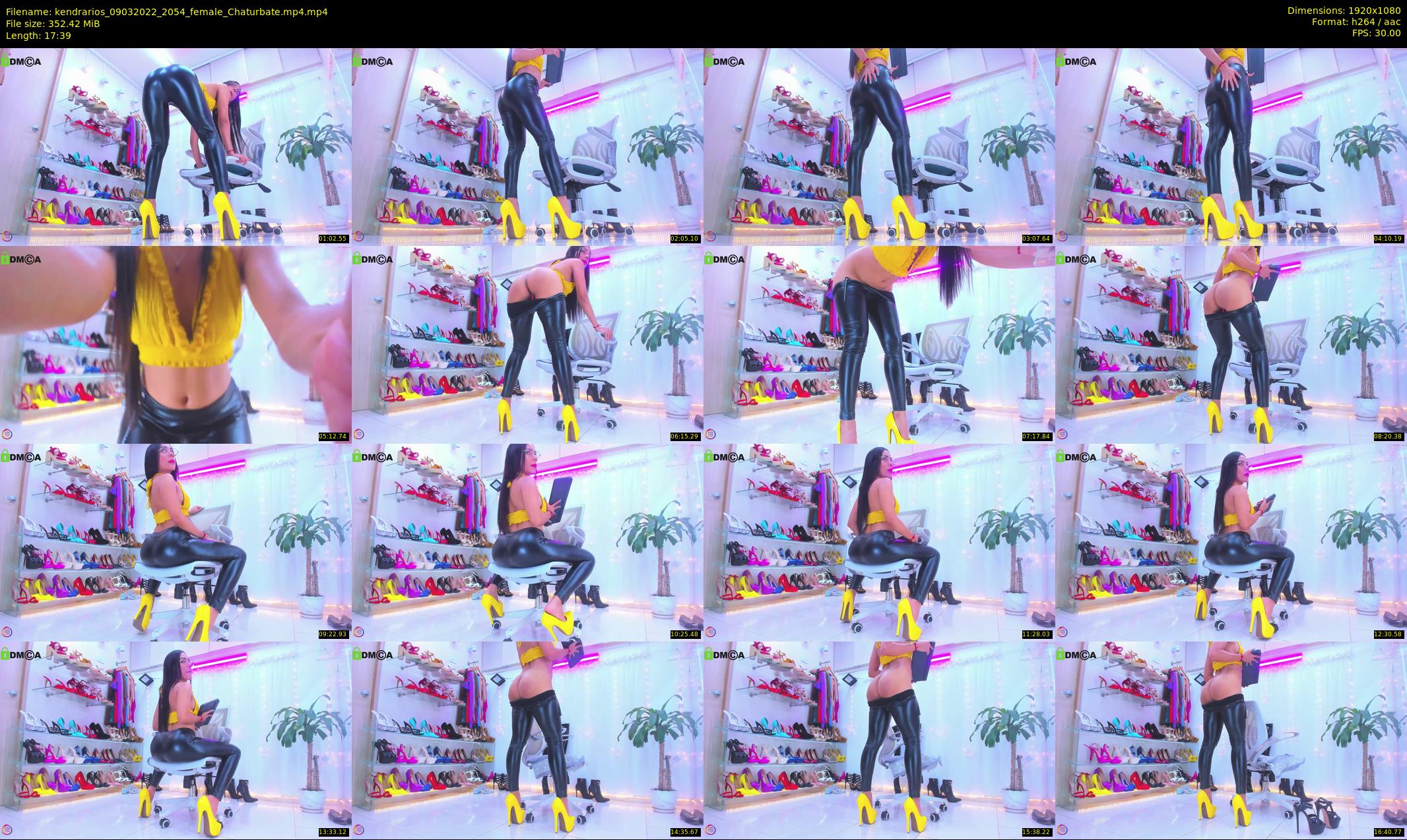 kendrarios — 18 minute Chaturbate female cam show recording, 1080p, Mar 9, 2022