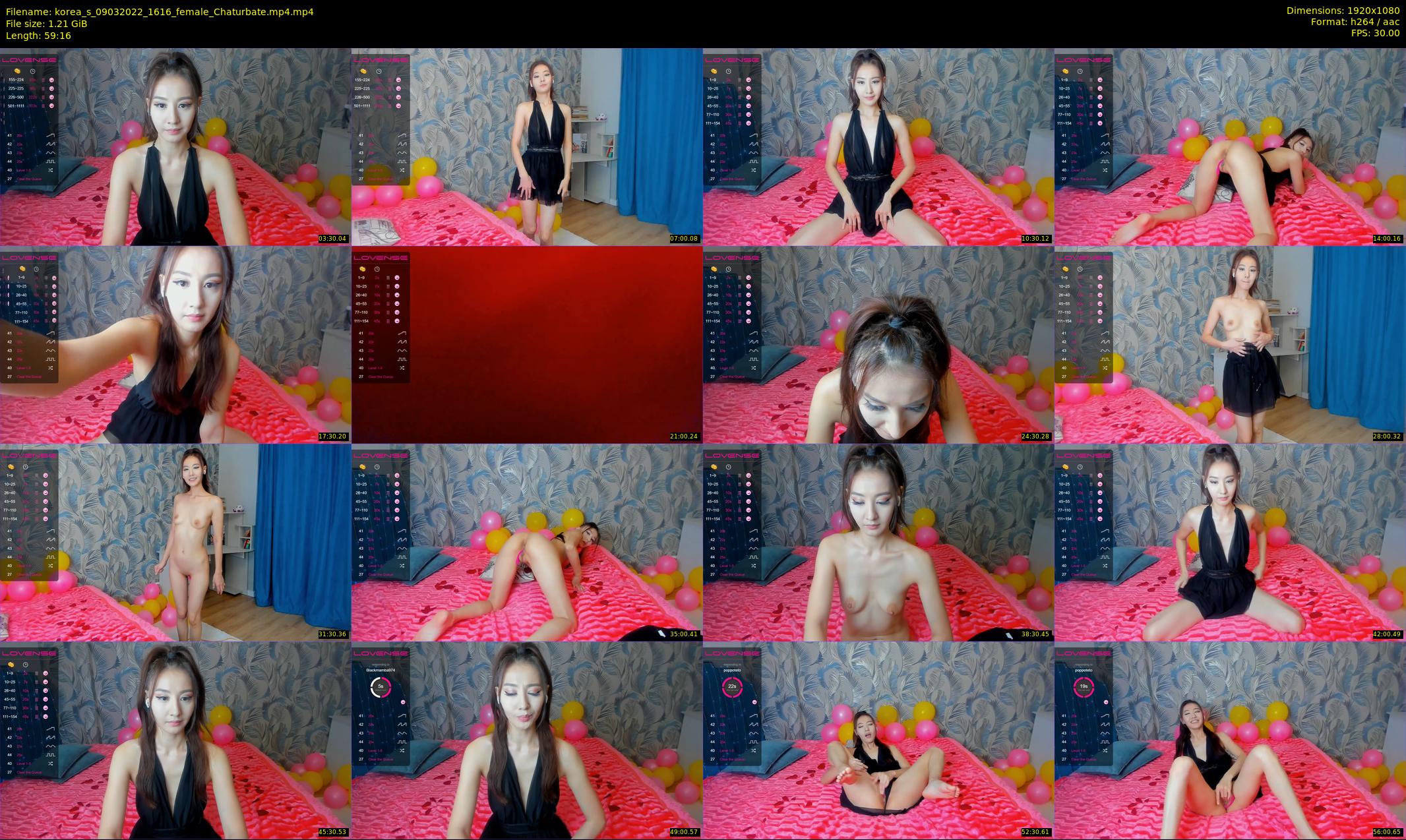 korea_s — 60 minute Chaturbate female cam show recording, 1080p, Mar 9, 2022