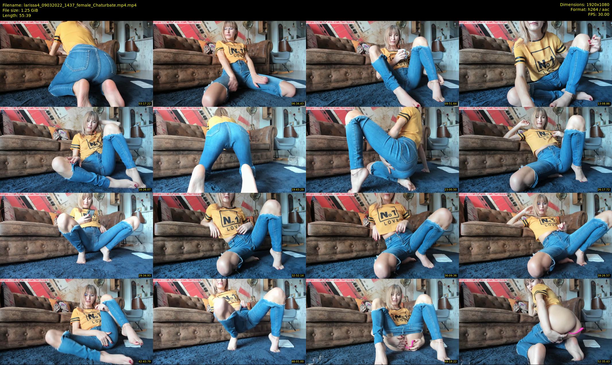 larissa4 — 56 minute Chaturbate female cam show recording, 1080p, Mar 9, 2022