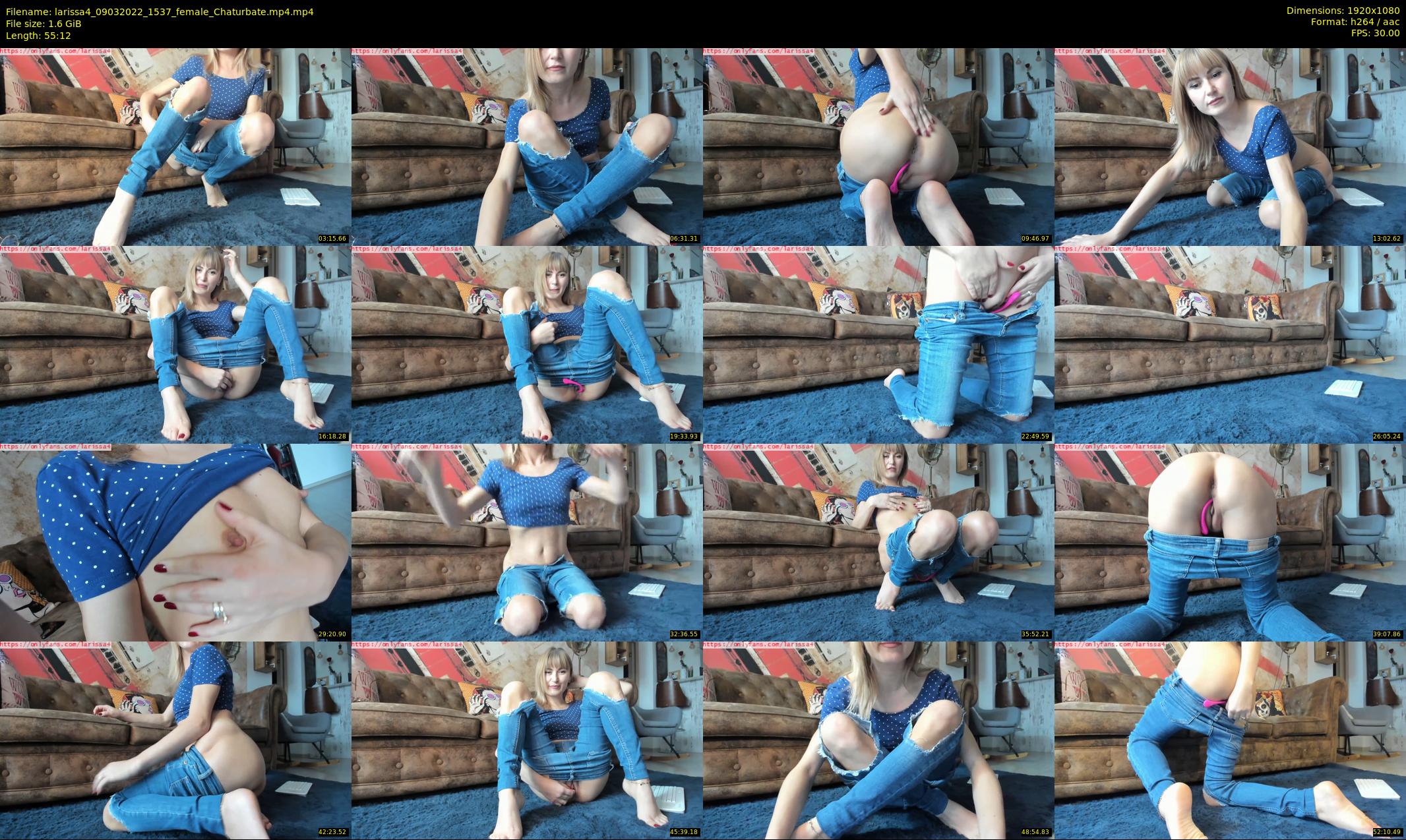 larissa4 — 56 minute Chaturbate female cam show recording, 1080p, Mar 9, 2022