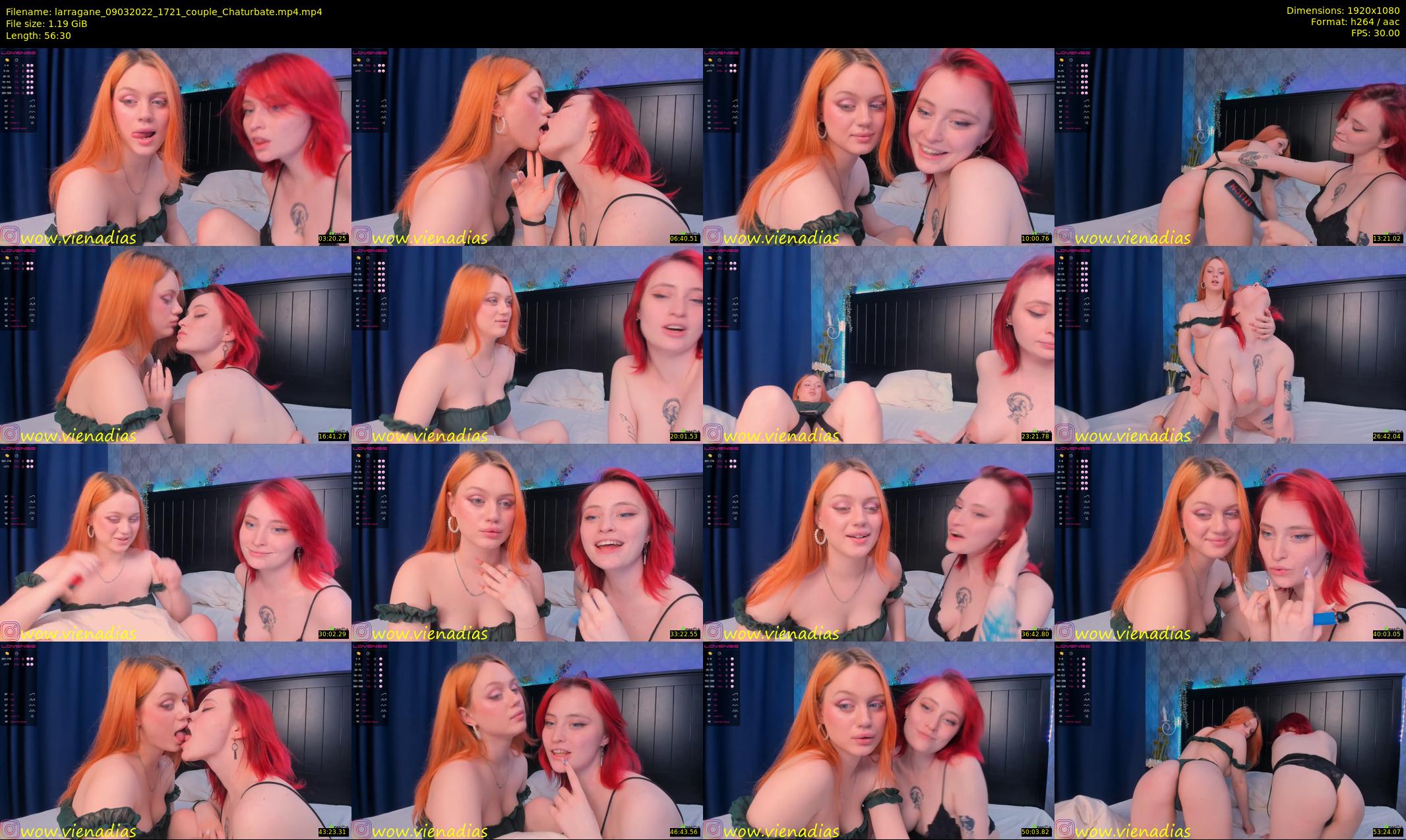 larragane — 57 minute Chaturbate couple cam show recording, 1080p, Mar 9, 2022