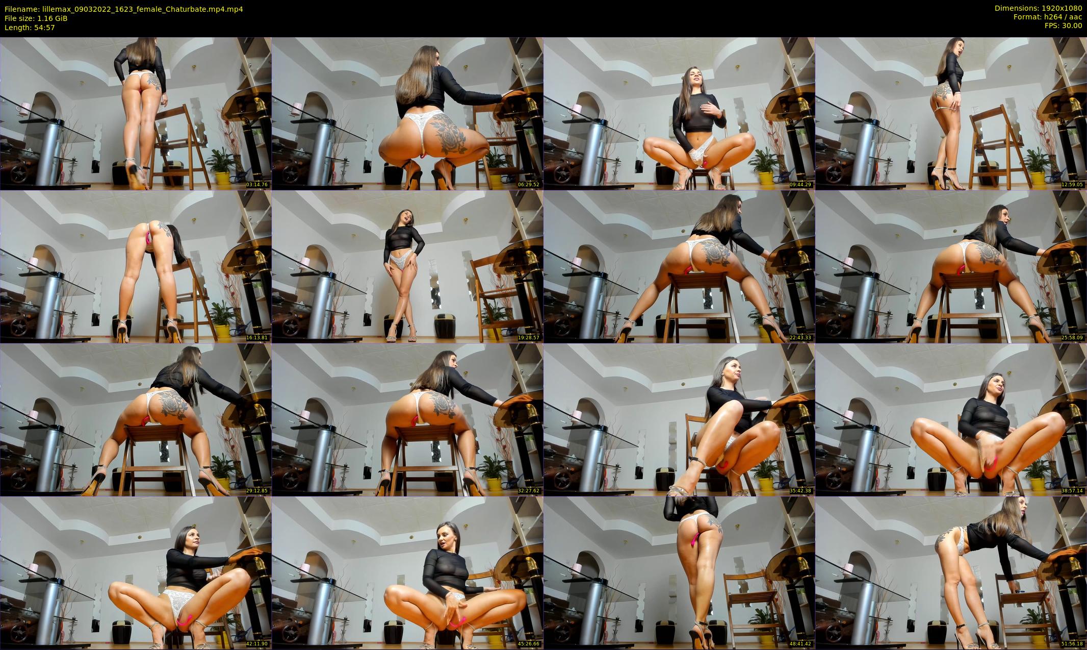 lillemax — 55 minute Chaturbate female cam show recording, 1080p, Mar 9, 2022