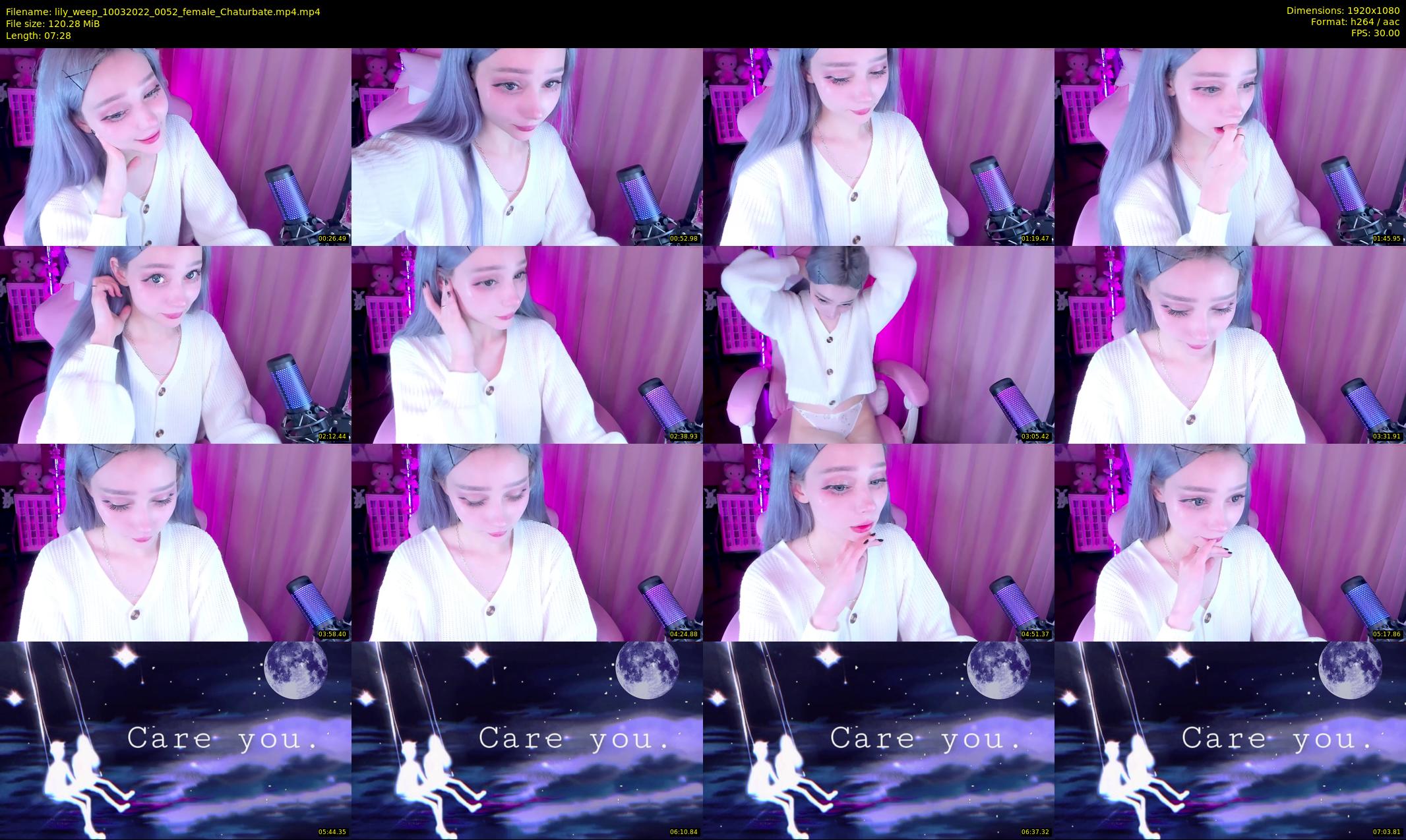lily_weep — 8 minute Chaturbate female cam show recording, 1080p, Mar 10, 2022