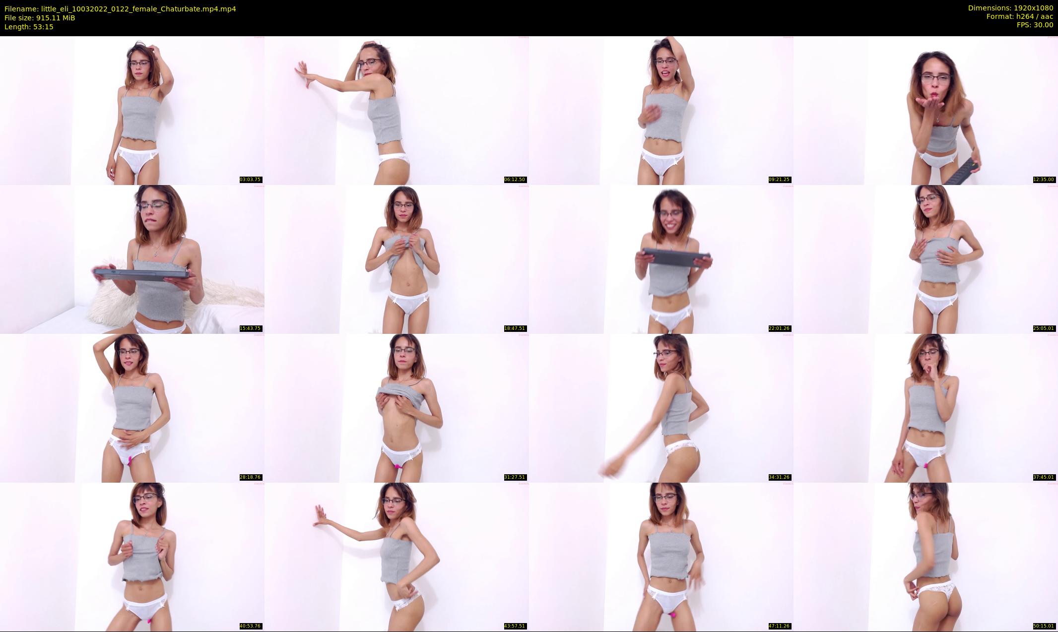 little_eli — 54 minute Chaturbate female cam show recording, 1080p, Mar 10, 2022