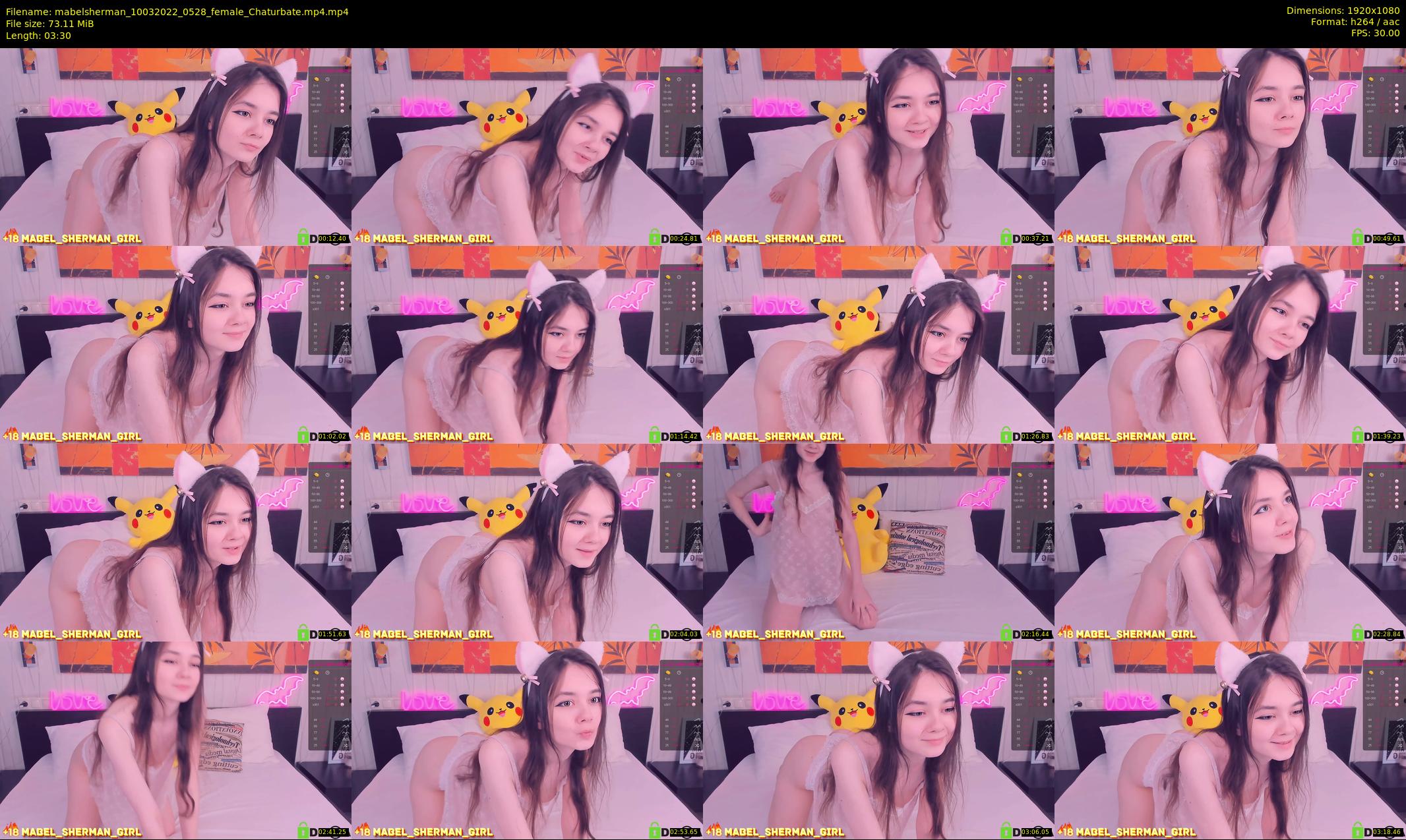 mabelsherman — 4 minute Chaturbate couple cam show recording, 1080p, Mar 10, 2022