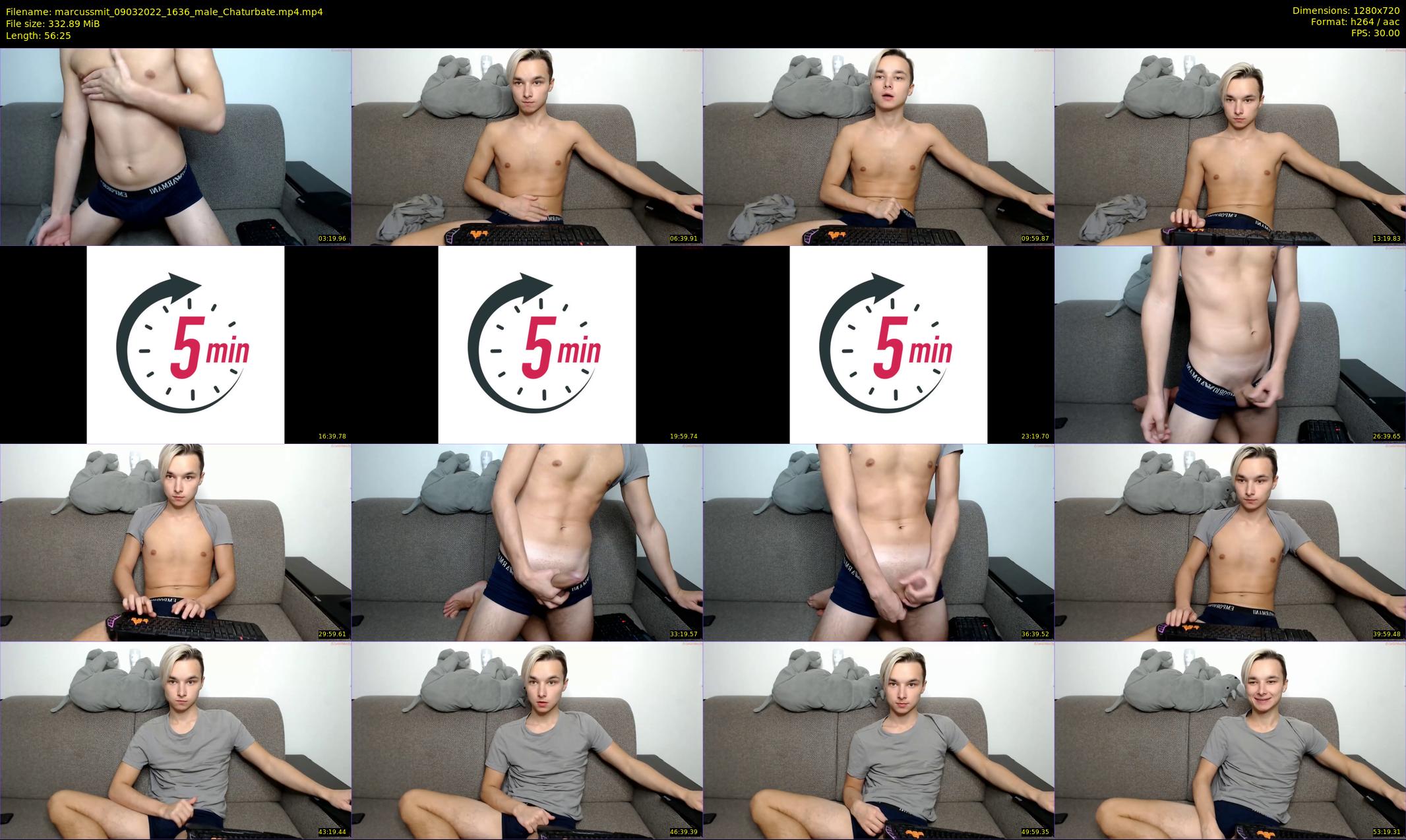 marcussmit — 57 minute Chaturbate male cam show recording, 720p, Mar 9, 2022