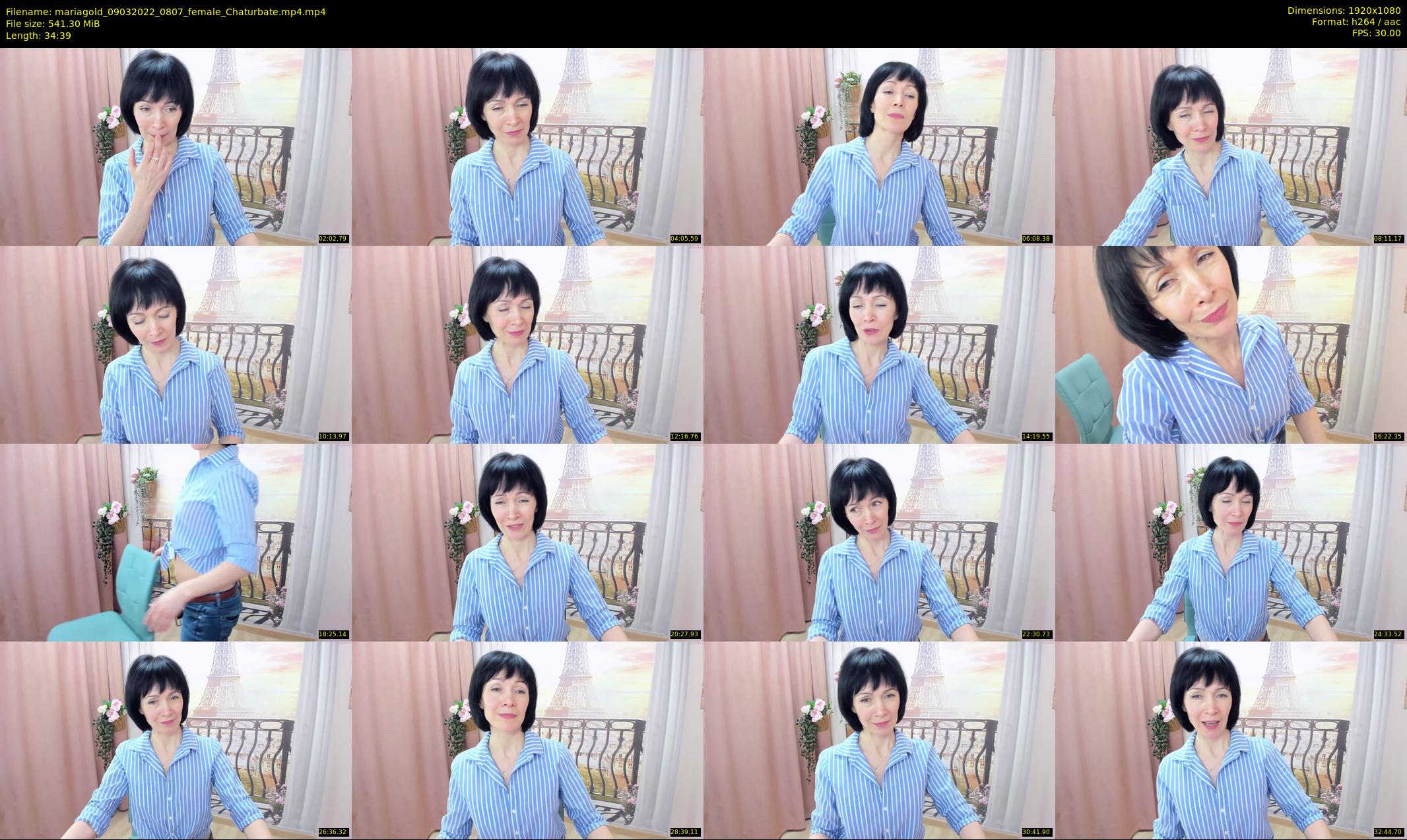 mariagold — 35 minute Chaturbate female cam show recording, 1080p, Mar 9, 2022