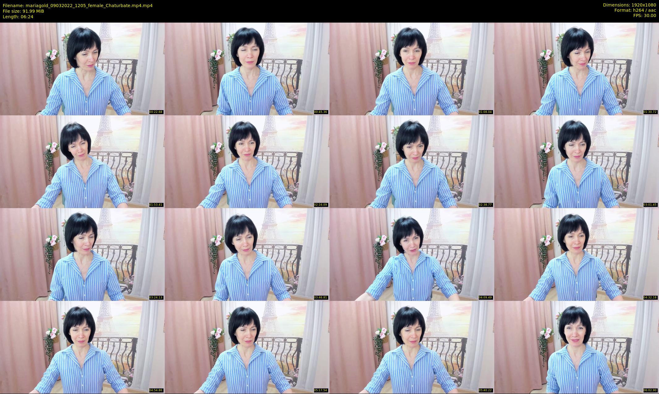 mariagold — 7 minute Chaturbate female cam show recording, 1080p, Mar 9, 2022