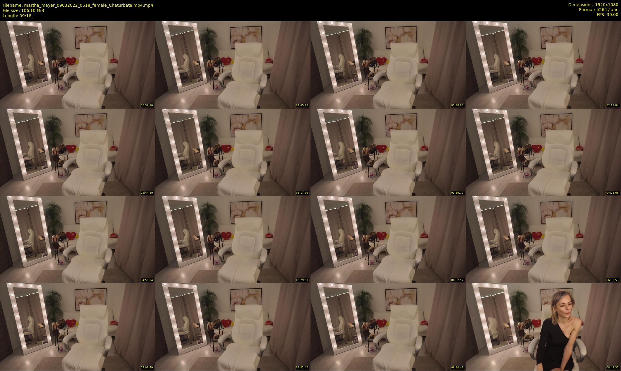 martha_mayer — 10 minute Chaturbate female cam show recording, 1080p, Mar 9, 2022