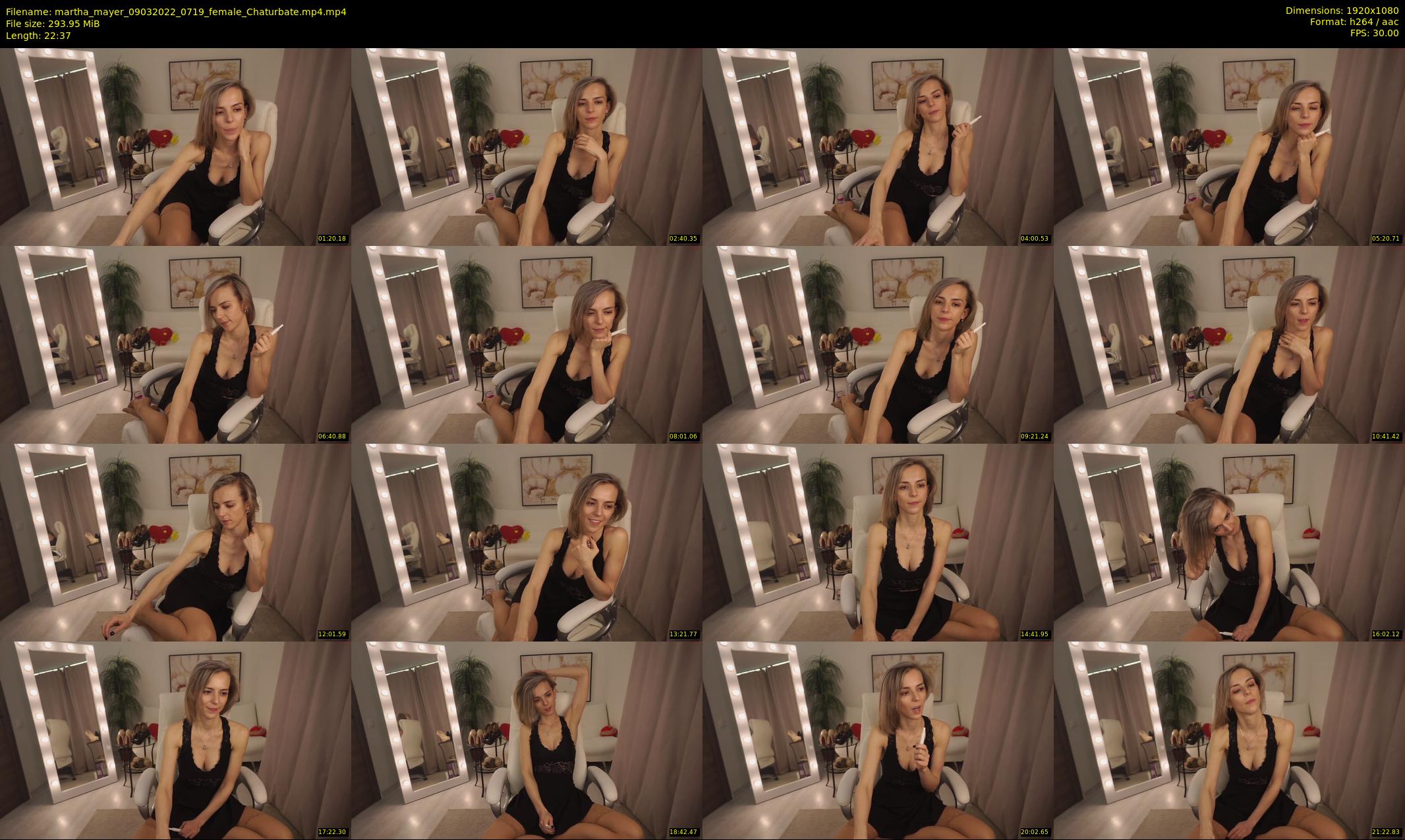 martha_mayer — 23 minute Chaturbate female cam show recording, 1080p, Mar 9, 2022