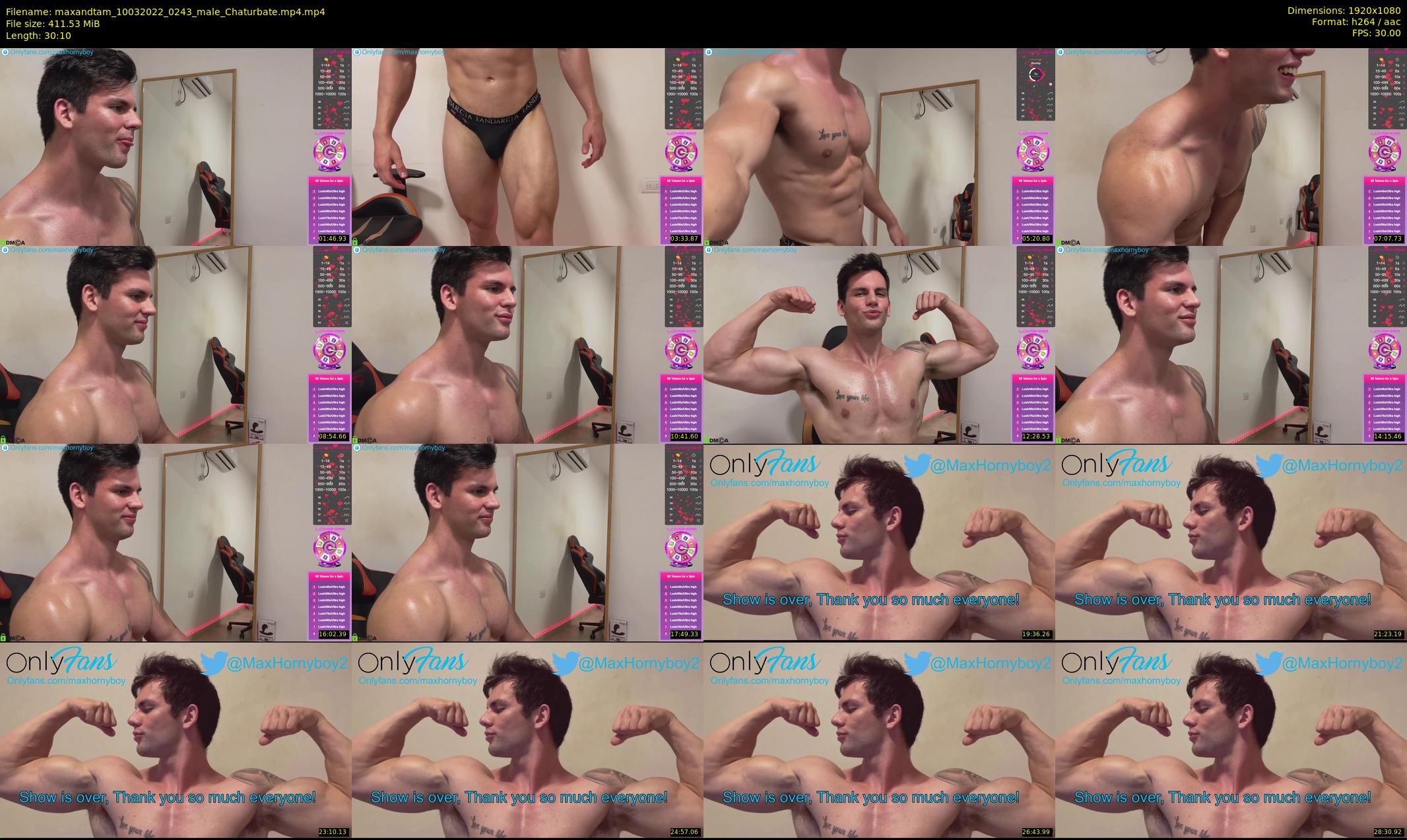maxandtam — 31 minute Chaturbate couple cam show recording, 1080p, Mar 10, 2022