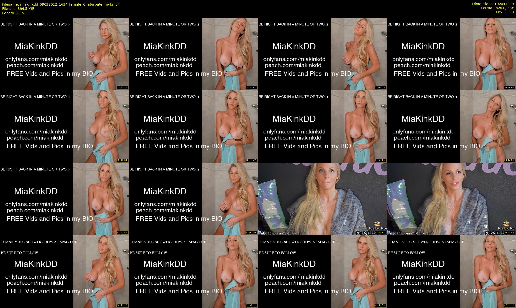 miakinkdd — 29 minute Chaturbate female cam show recording, 1080p, Mar 9, 2022
