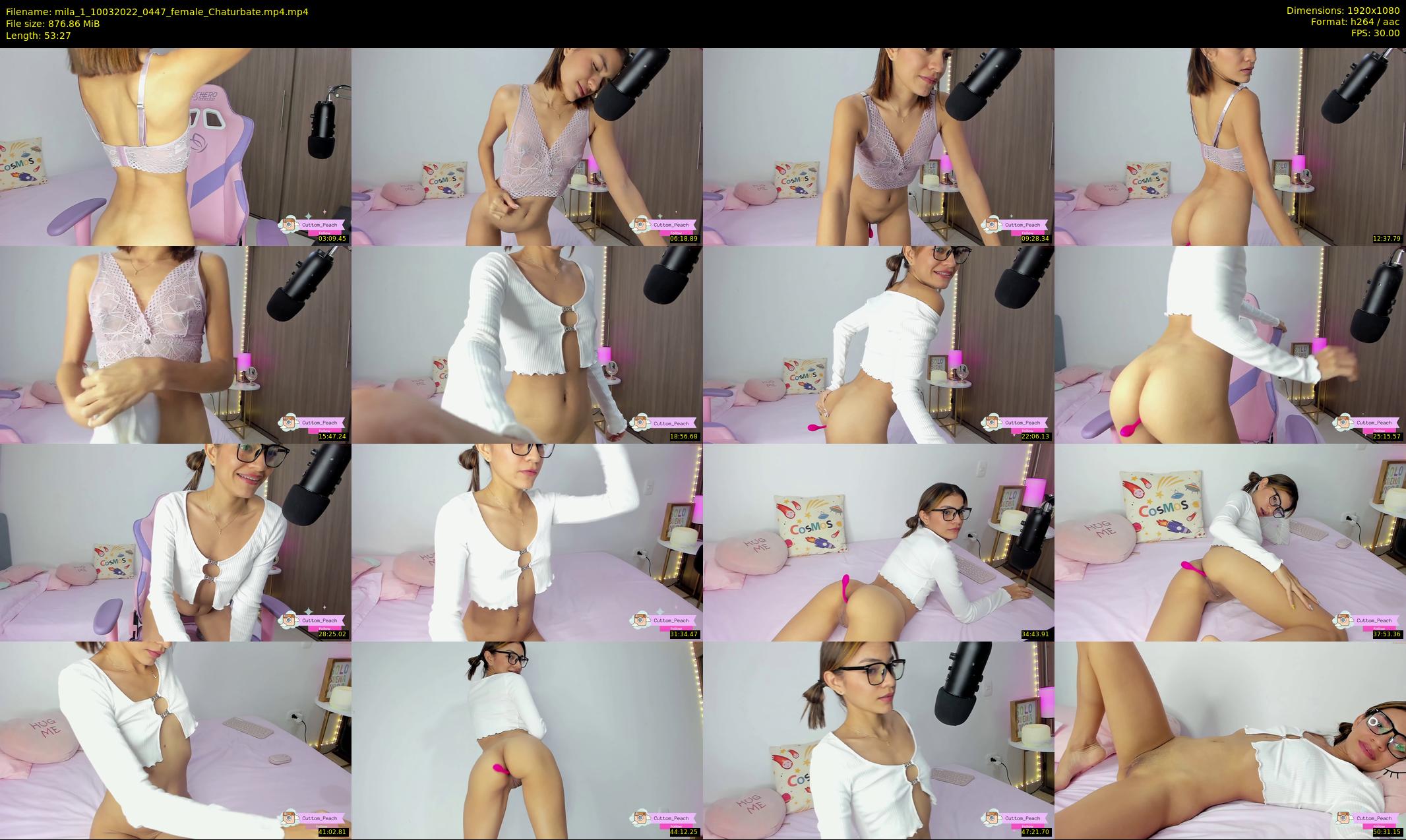 mila_1 — 54 minute Chaturbate female cam show recording, 1080p, Mar 10, 2022