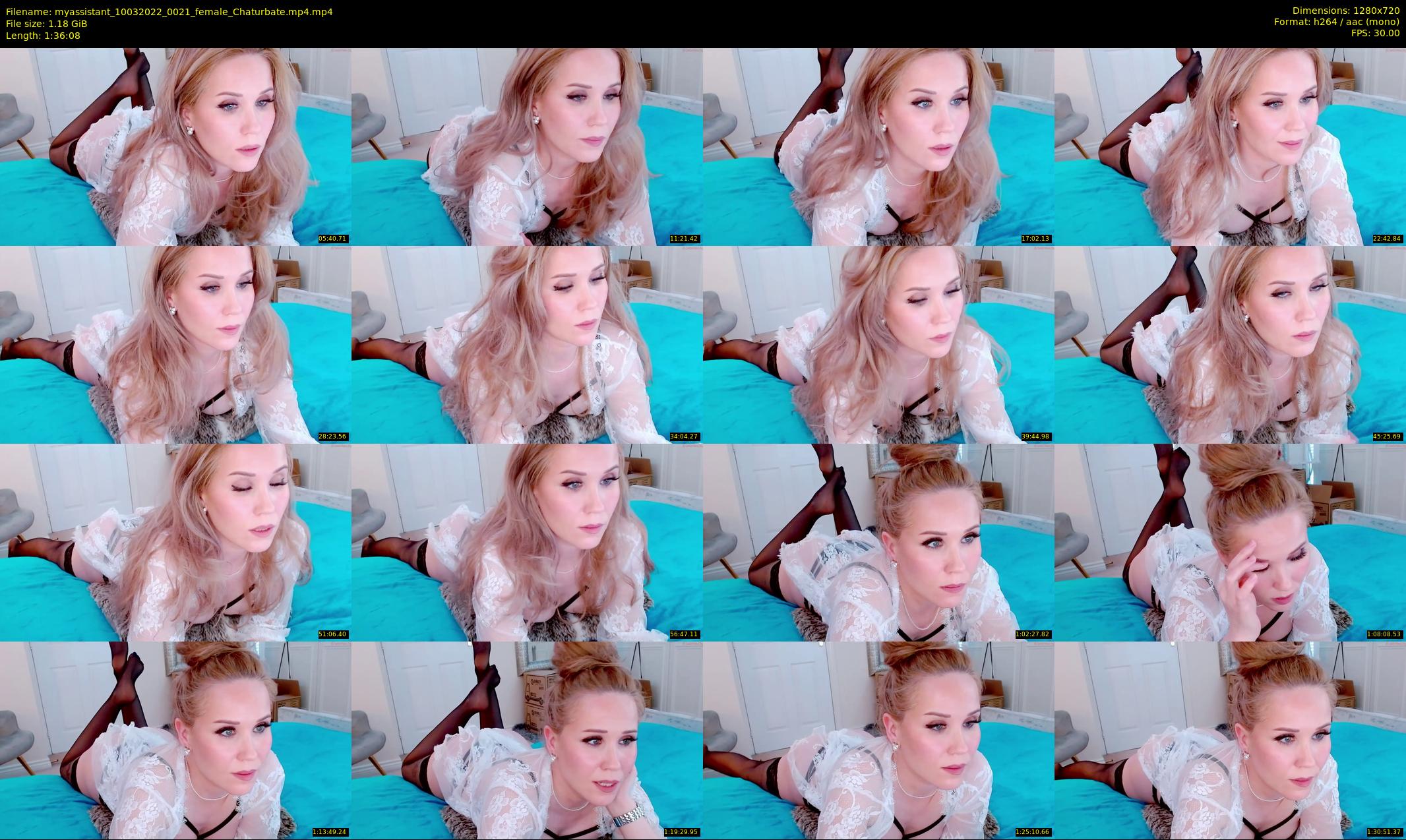 myassistant — 97 minute Chaturbate female cam show recording, 720p, Mar 10, 2022