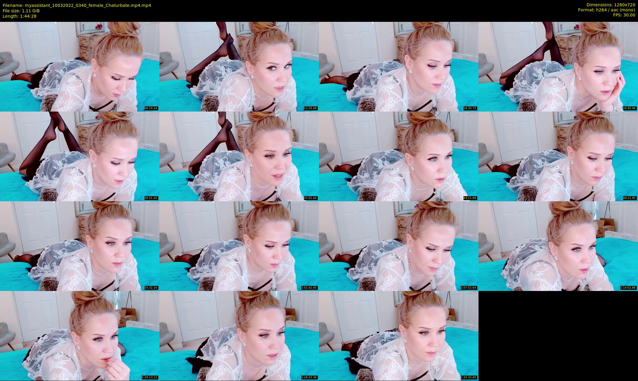 myassistant — 105 minute Chaturbate female cam show recording, 720p, Mar 10, 2022