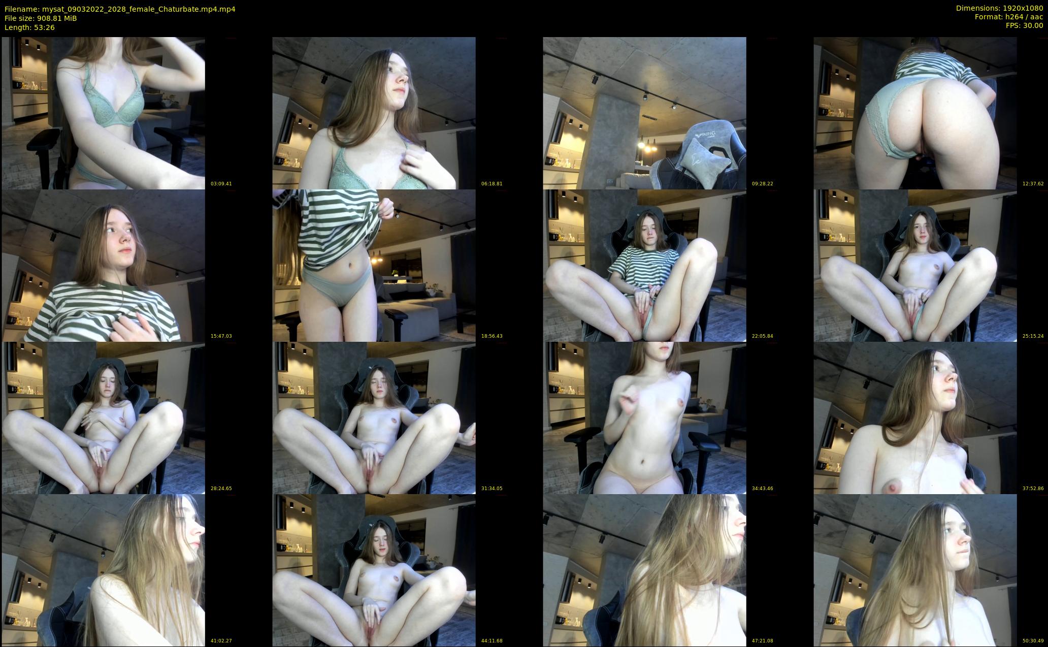 mysat — 54 minute Chaturbate female cam show recording, 1080p, Mar 9, 2022