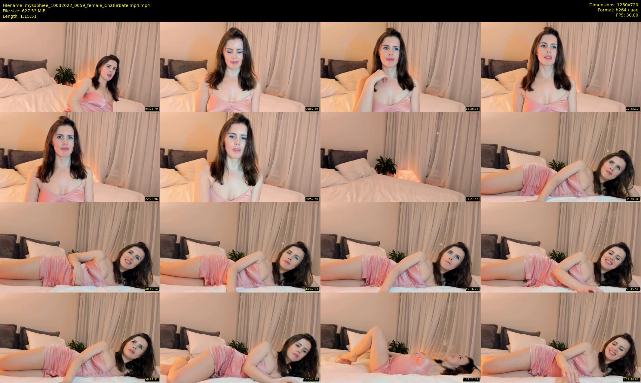 mysophiee — 76 minute Chaturbate female cam show recording, 720p, Mar 10, 2022