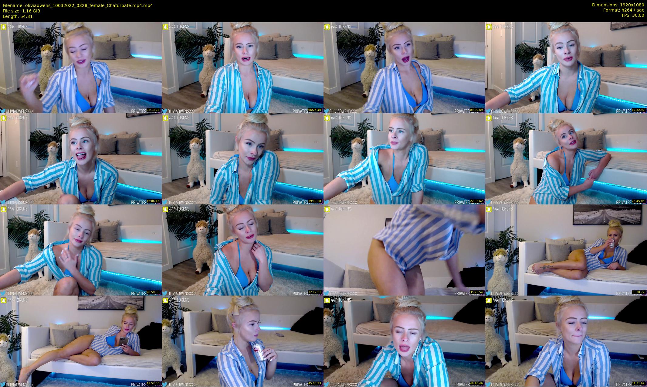 oliviaowens — 55 minute Chaturbate female cam show recording, 1080p, Mar 10, 2022