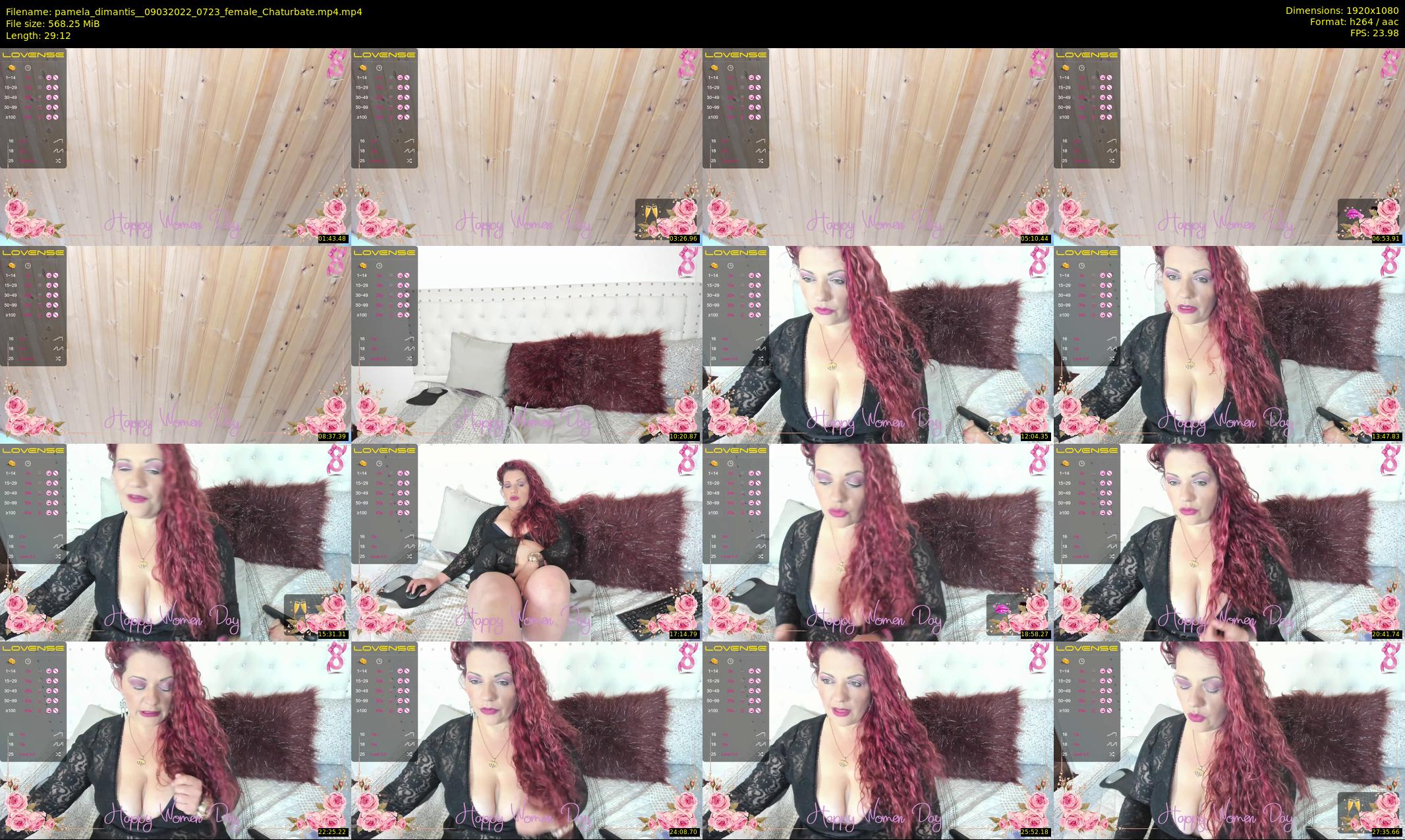 pamela_dimantis_ — 30 minute Chaturbate female cam show recording, 1080p, Mar 9, 2022