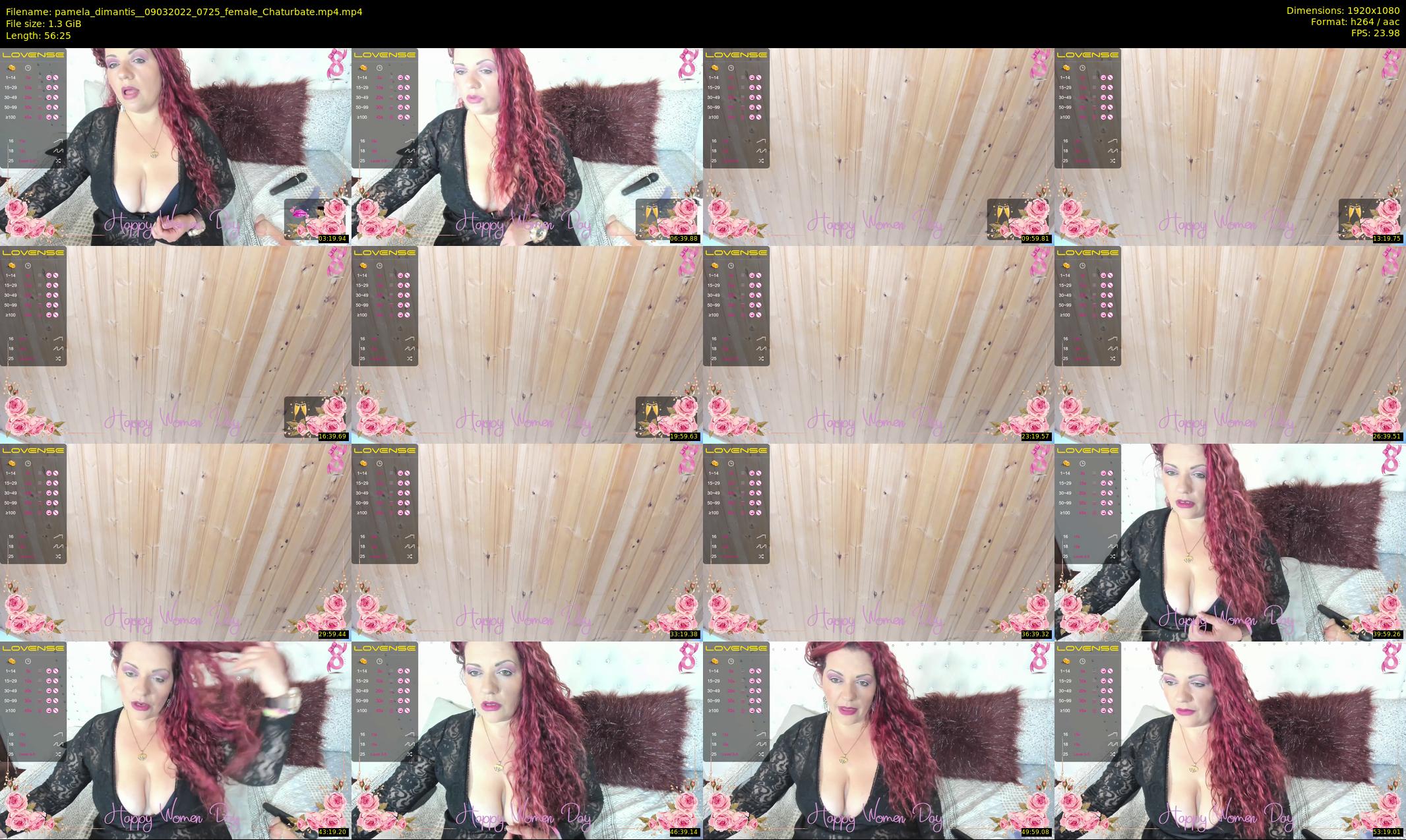 pamela_dimantis_ — 57 minute Chaturbate female cam show recording, 1080p, Mar 9, 2022