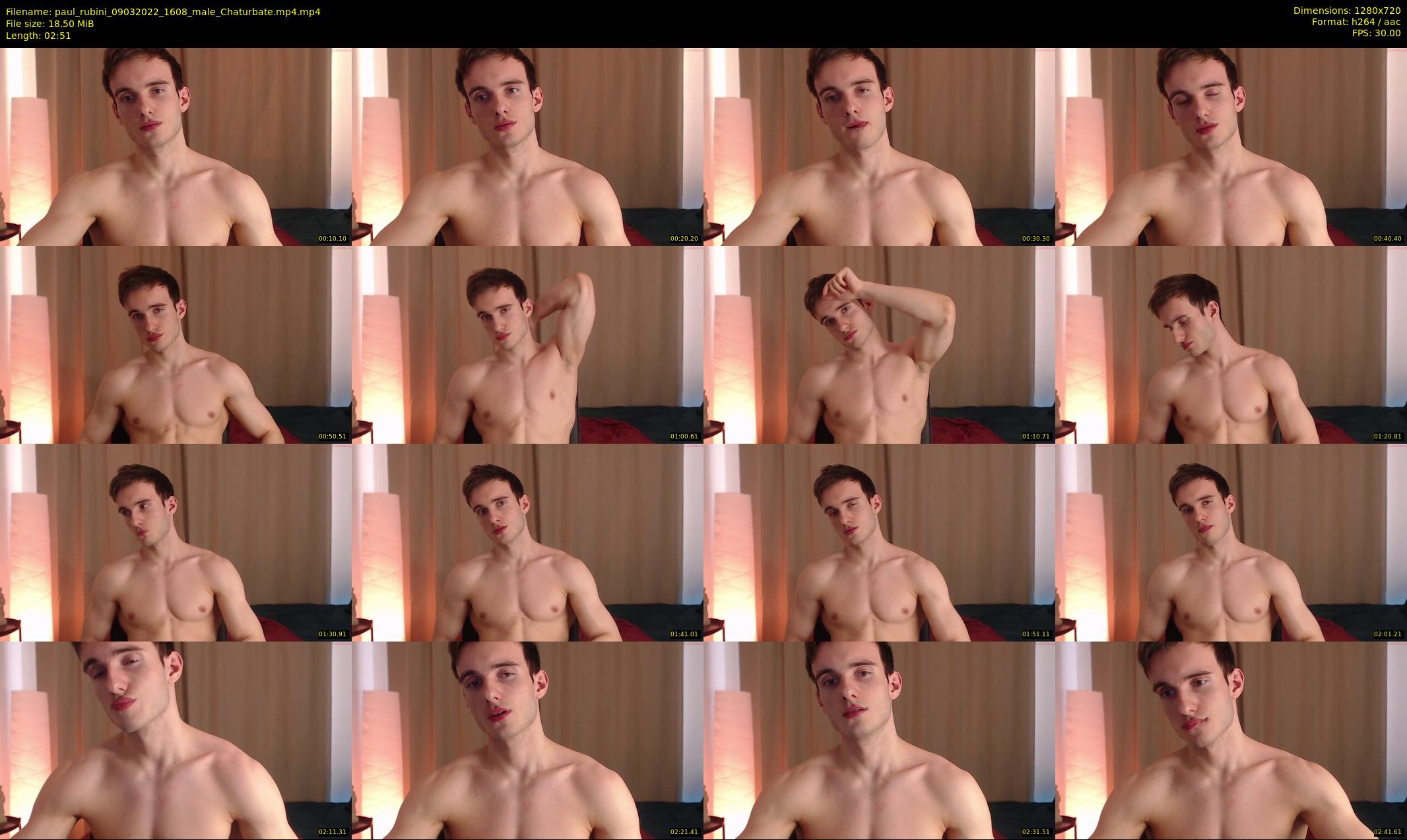 paul_rubini — 3 minute Chaturbate male cam show recording, 720p, Mar 9, 2022