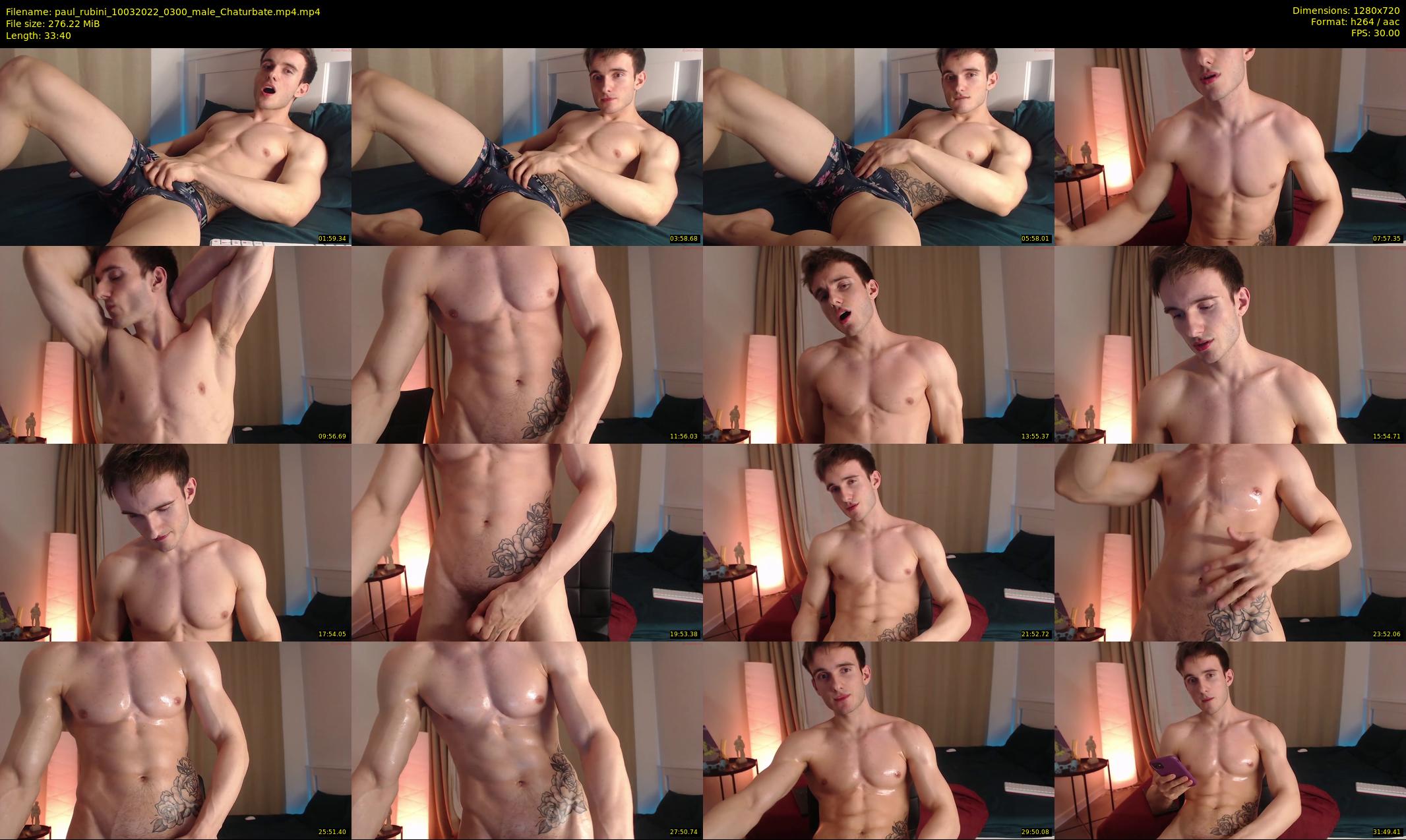 paul_rubini — 34 minute Chaturbate male cam show recording, 720p, Mar 10, 2022