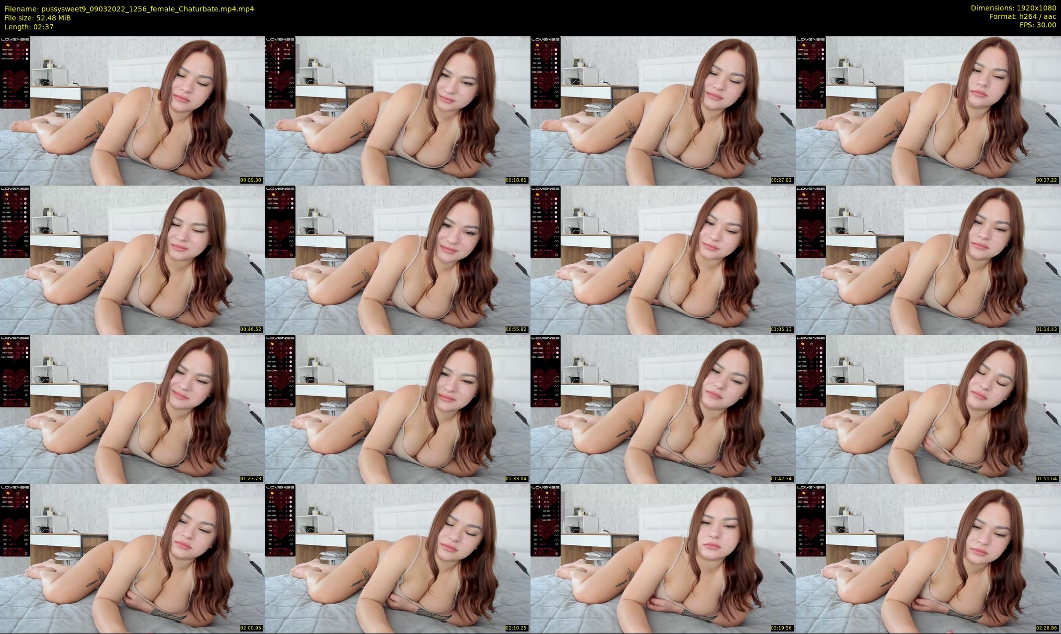 pussysweet9 — 3 minute Chaturbate female cam show recording, 1080p, Mar 9, 2022