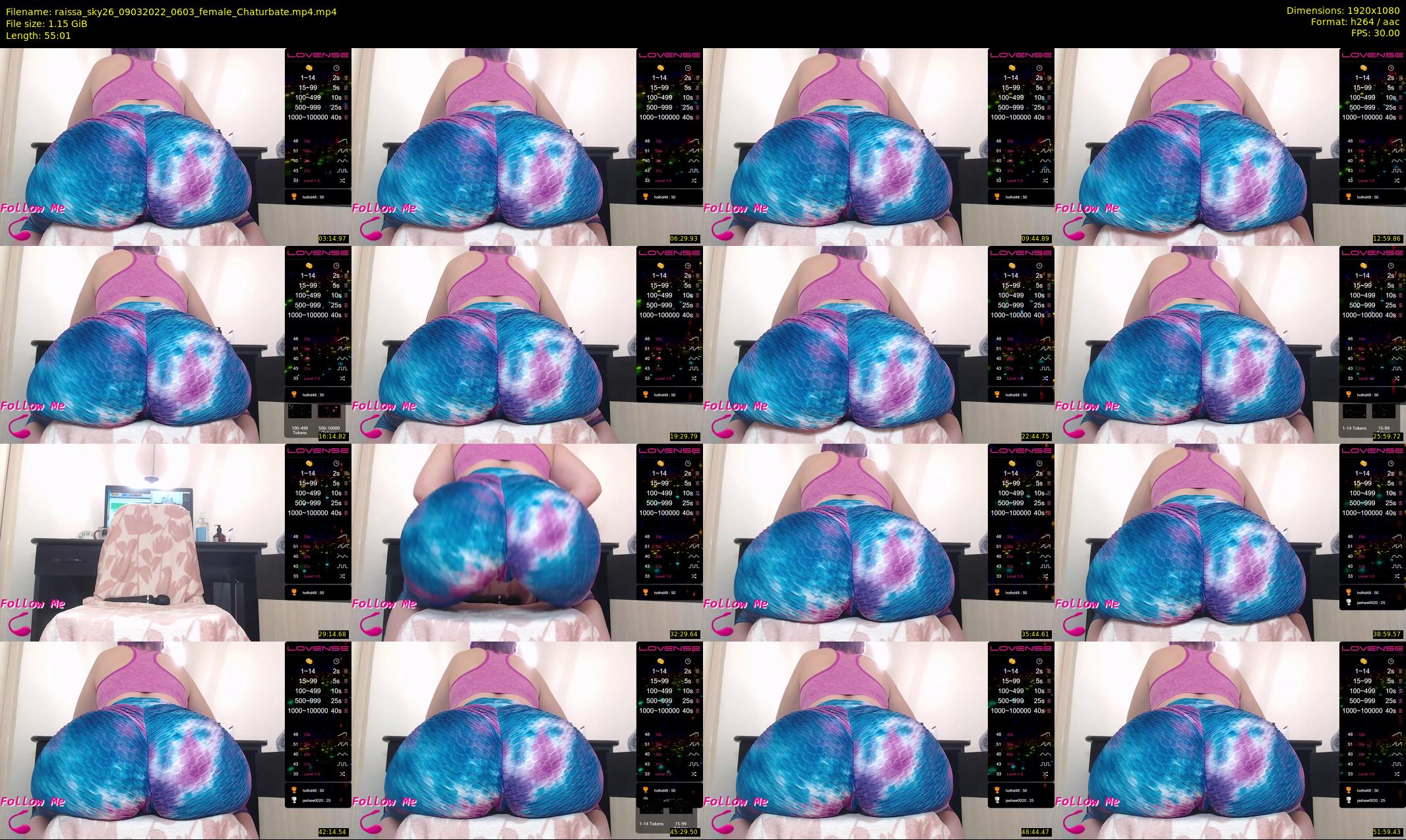 raissa_sky26 — 56 minute Chaturbate female cam show recording, 1080p, Mar 9, 2022