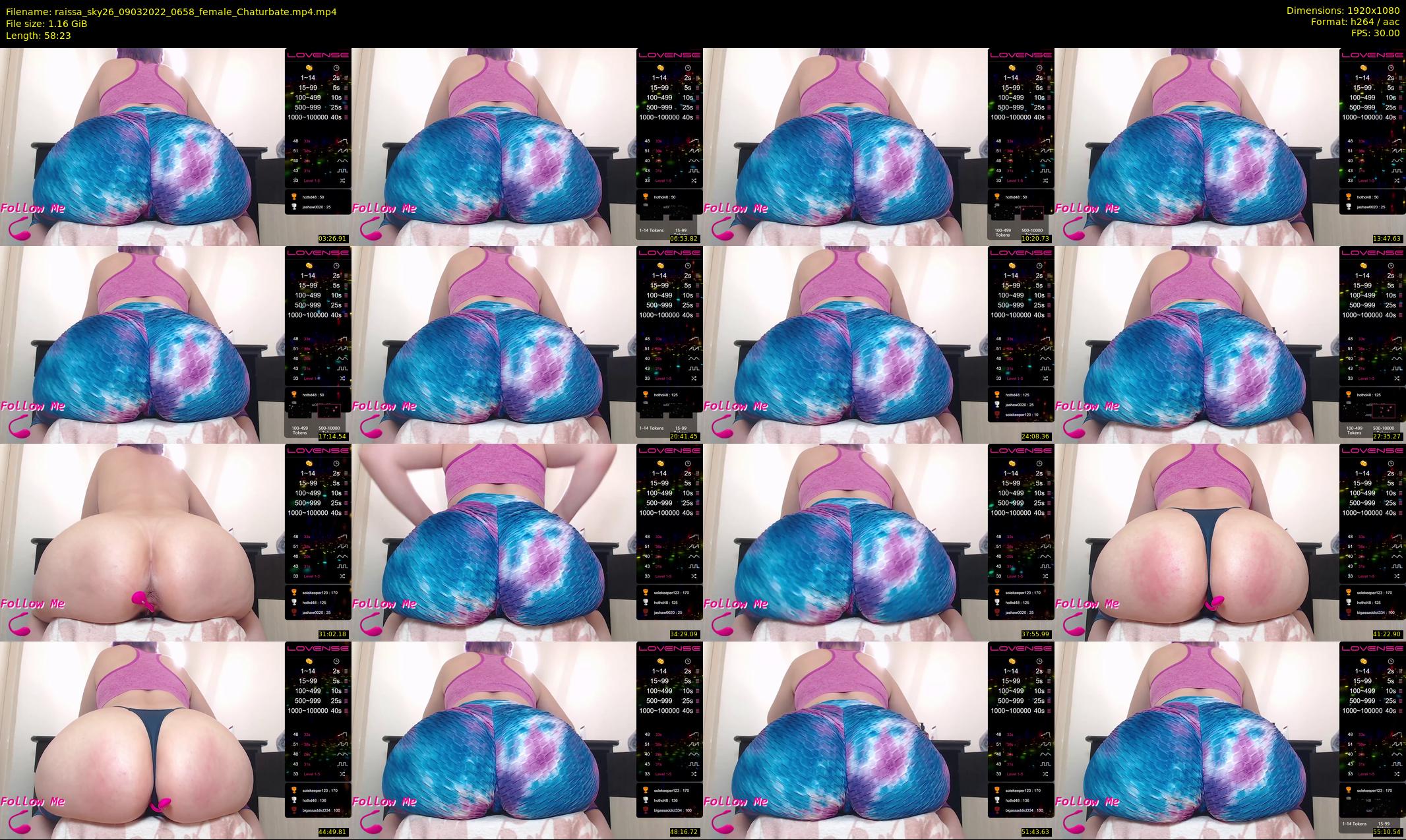 raissa_sky26 — 59 minute Chaturbate female cam show recording, 1080p, Mar 9, 2022