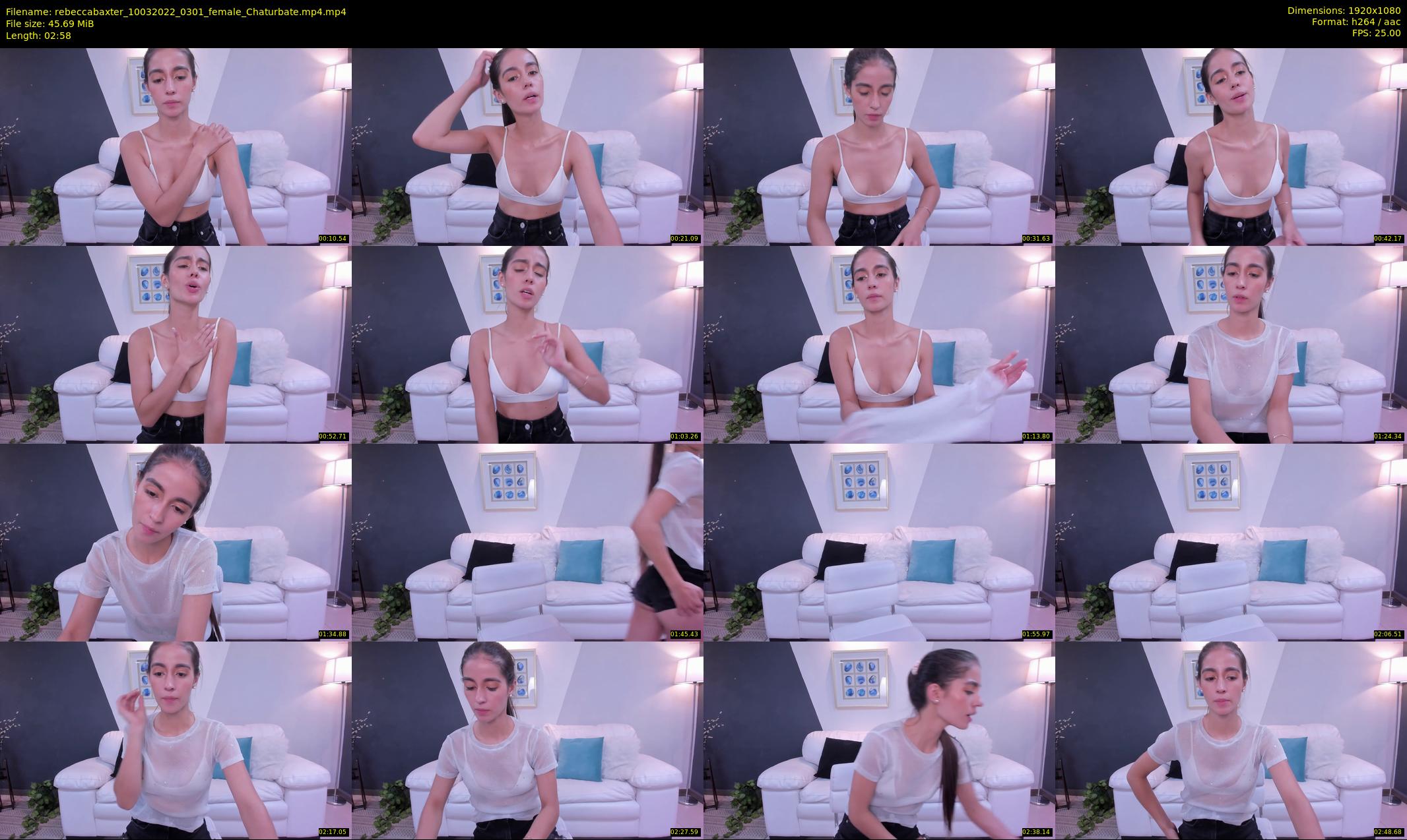 rebeccabaxter — 3 minute Chaturbate female cam show recording, 1080p, Mar 10, 2022