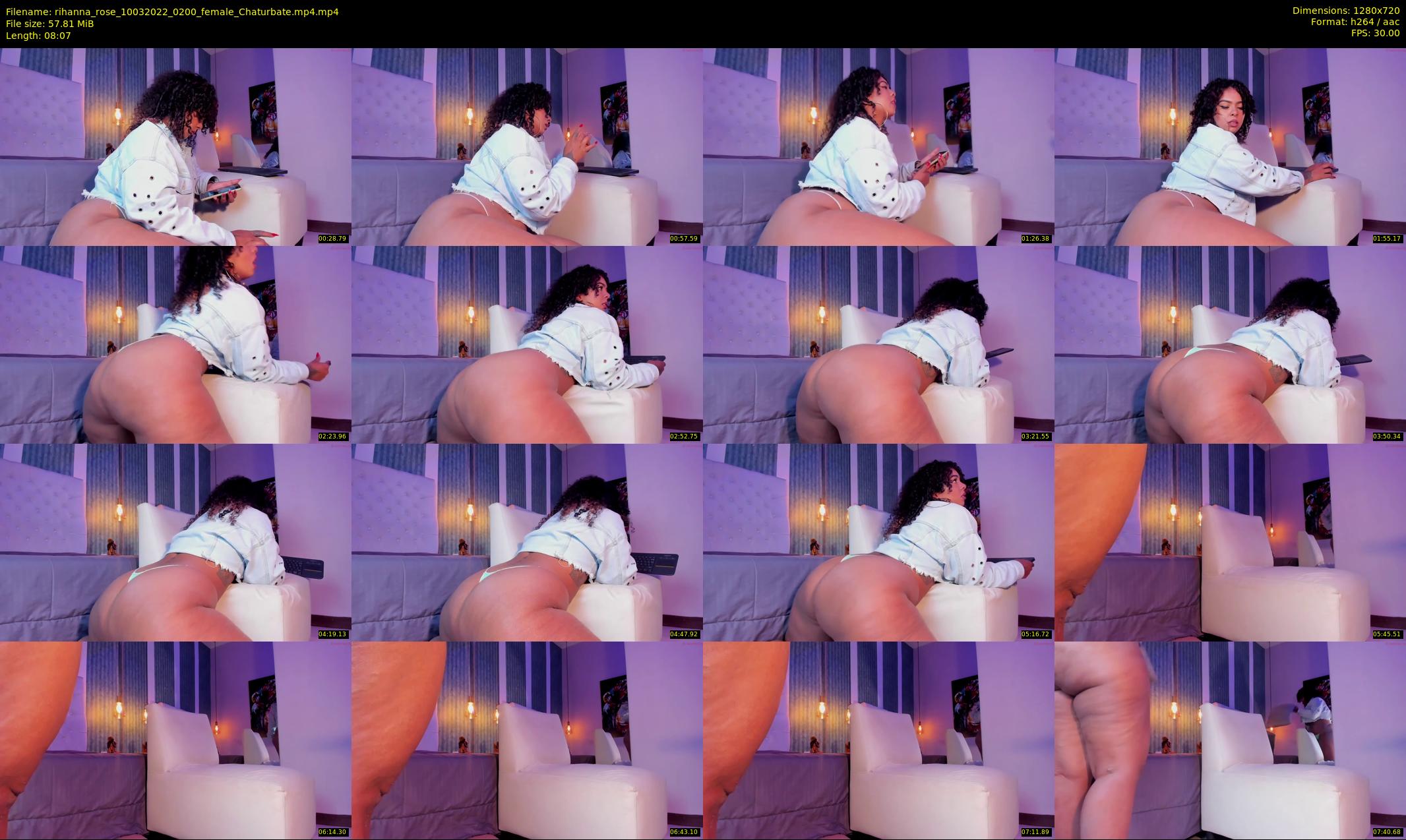 rihanna_rose — 9 minute Chaturbate female cam show recording, 720p, Mar 10, 2022